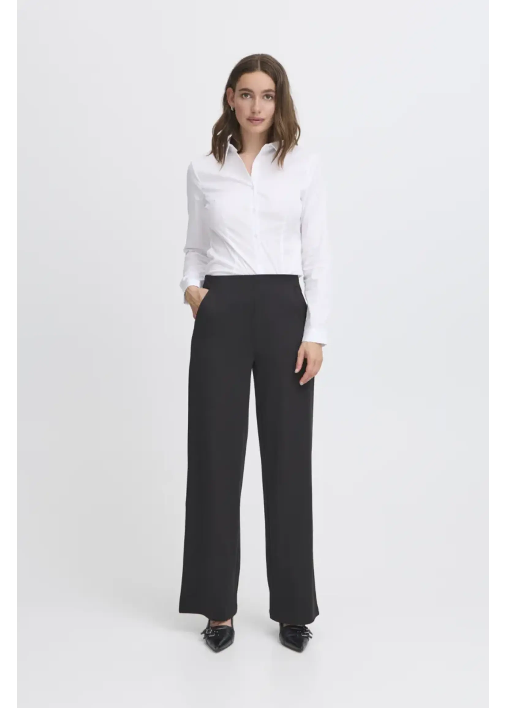 ICHI ICHI IHKate Wide Pants - Black