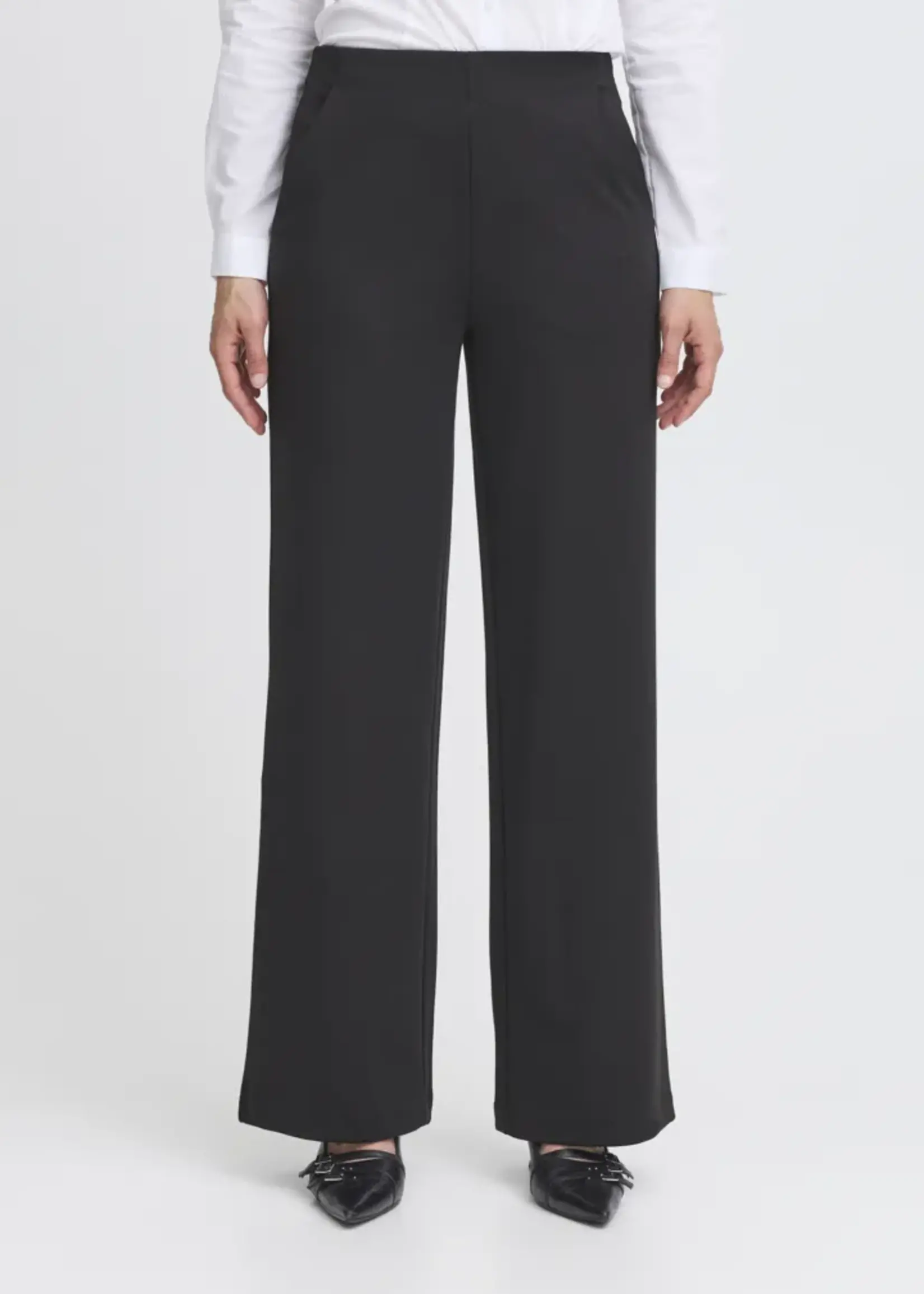 ICHI ICHI IHKate Wide Pants - Black