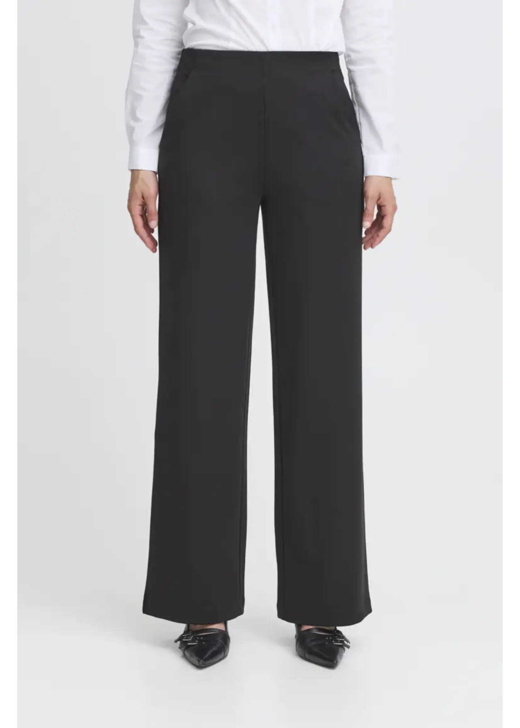 ICHI ICHI Pantalon Large IHKate - Noir