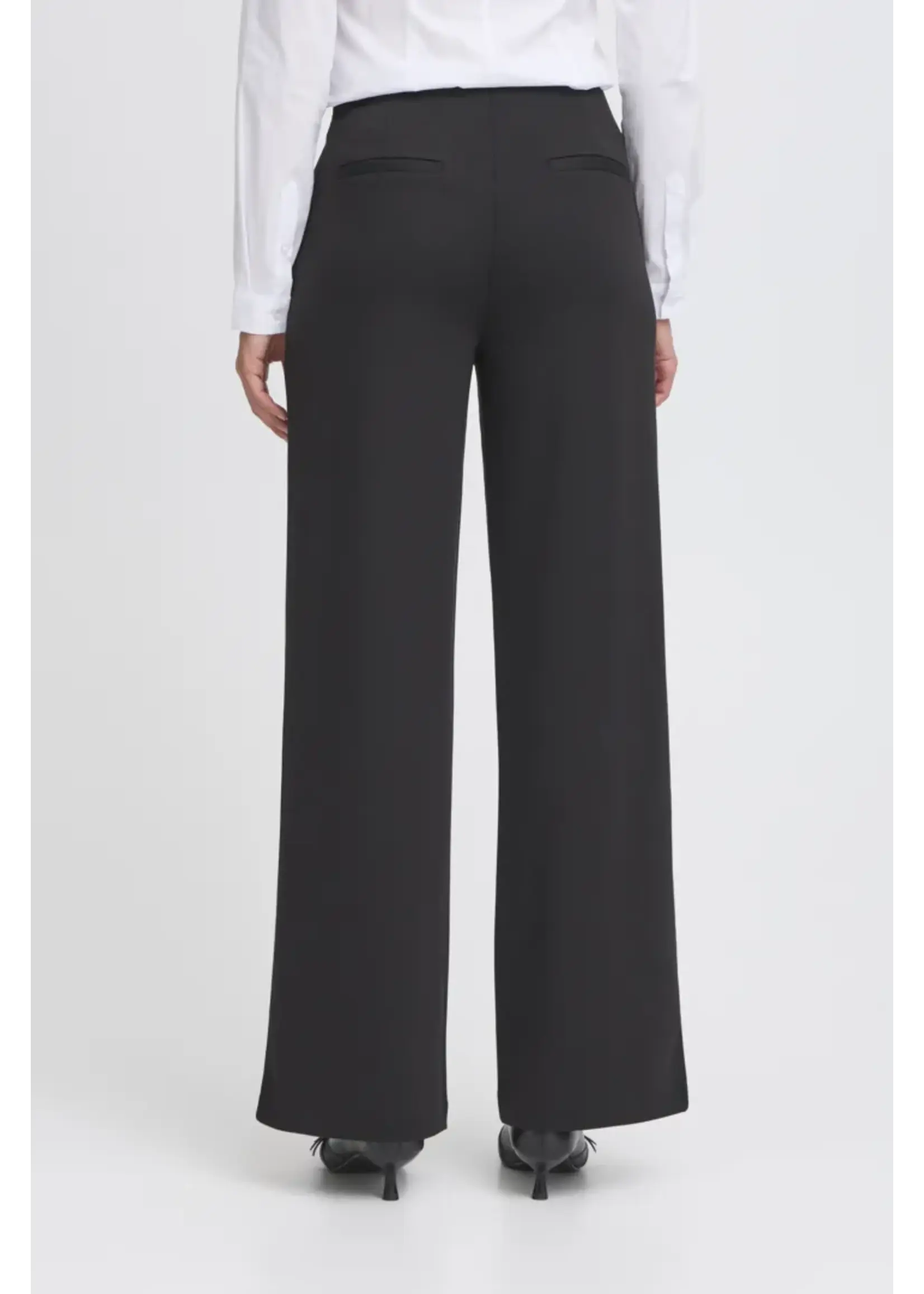 ICHI ICHI IHKate Wide Pants - Black