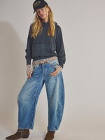 Free People Free People Barrel Mi-Hauteur Good Luck - Ultra Light Beam