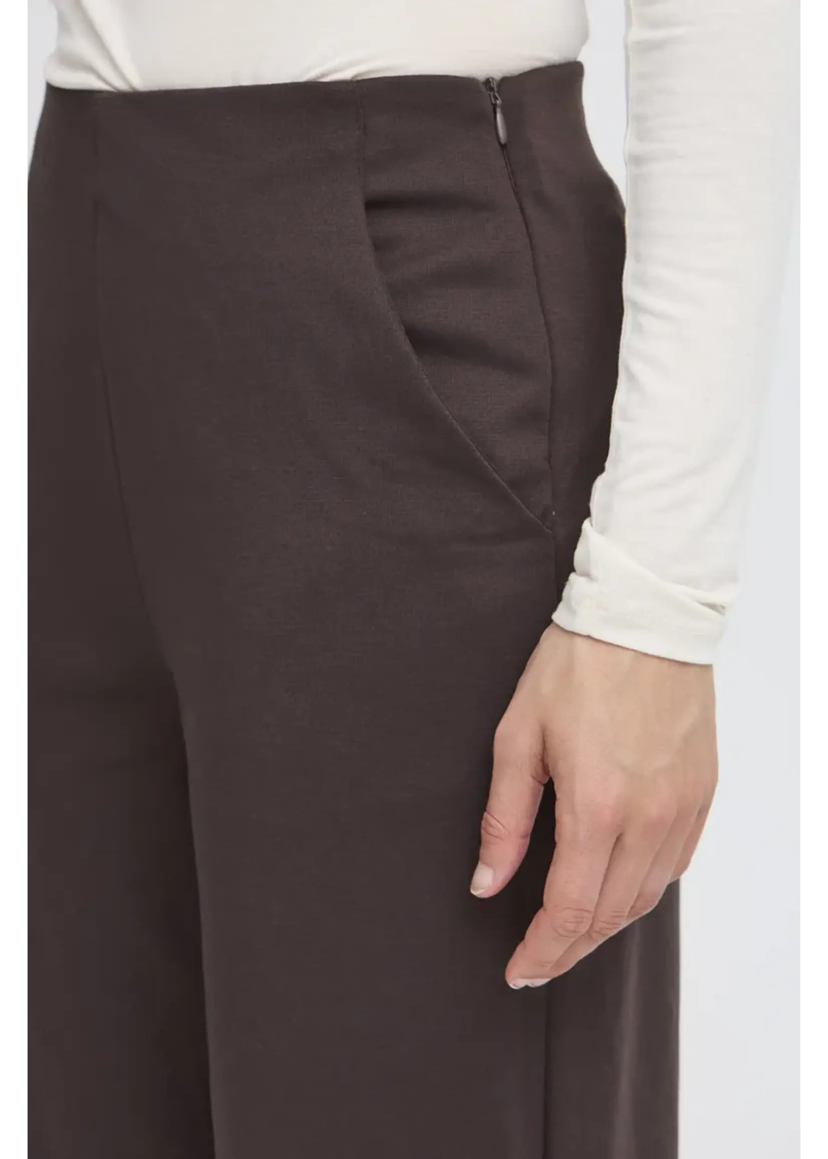 ICHI ICHI Pantalon Large IHKate - Chocolate Torte