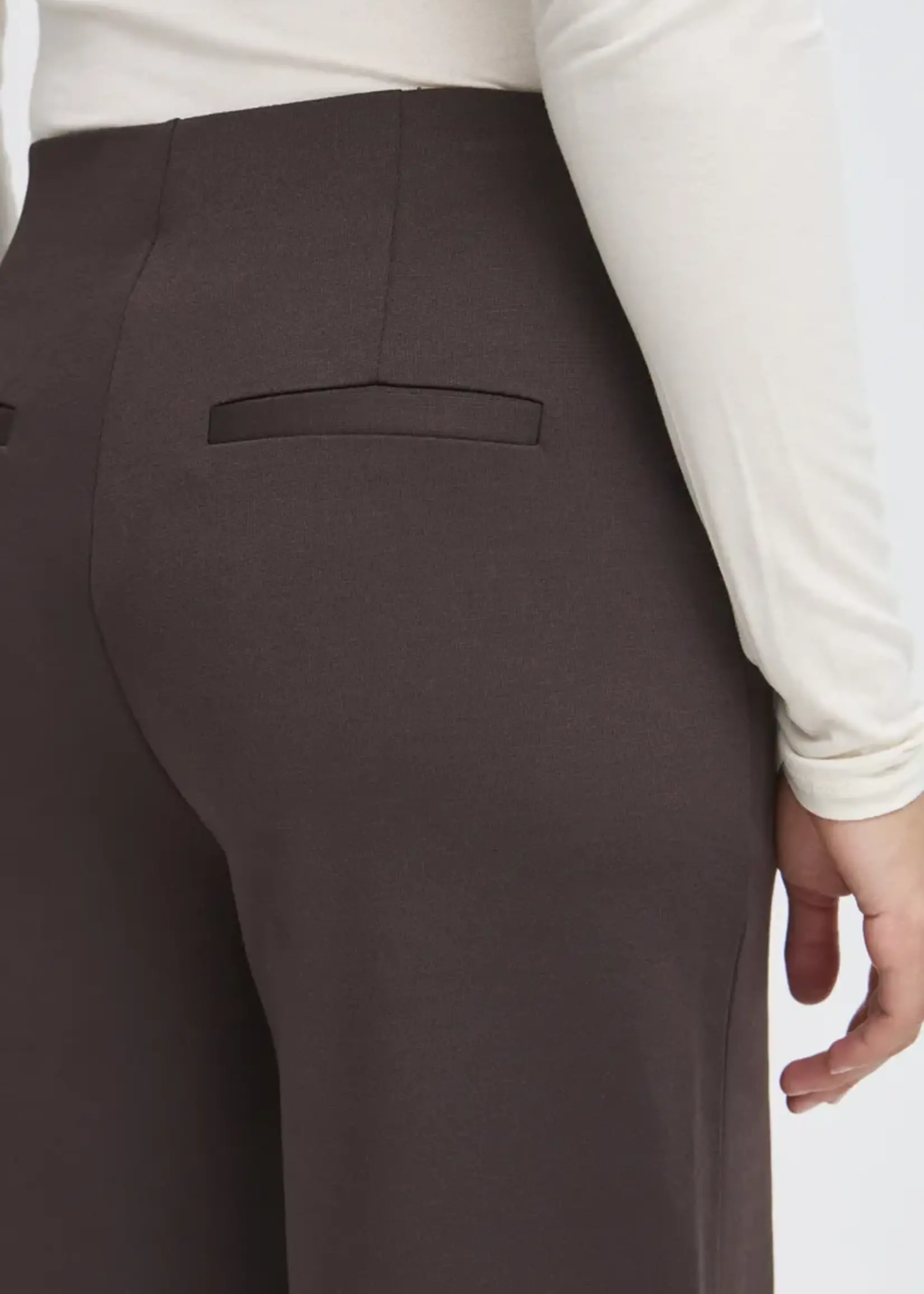 ICHI ICHI Pantalon Large IHKate - Chocolate Torte