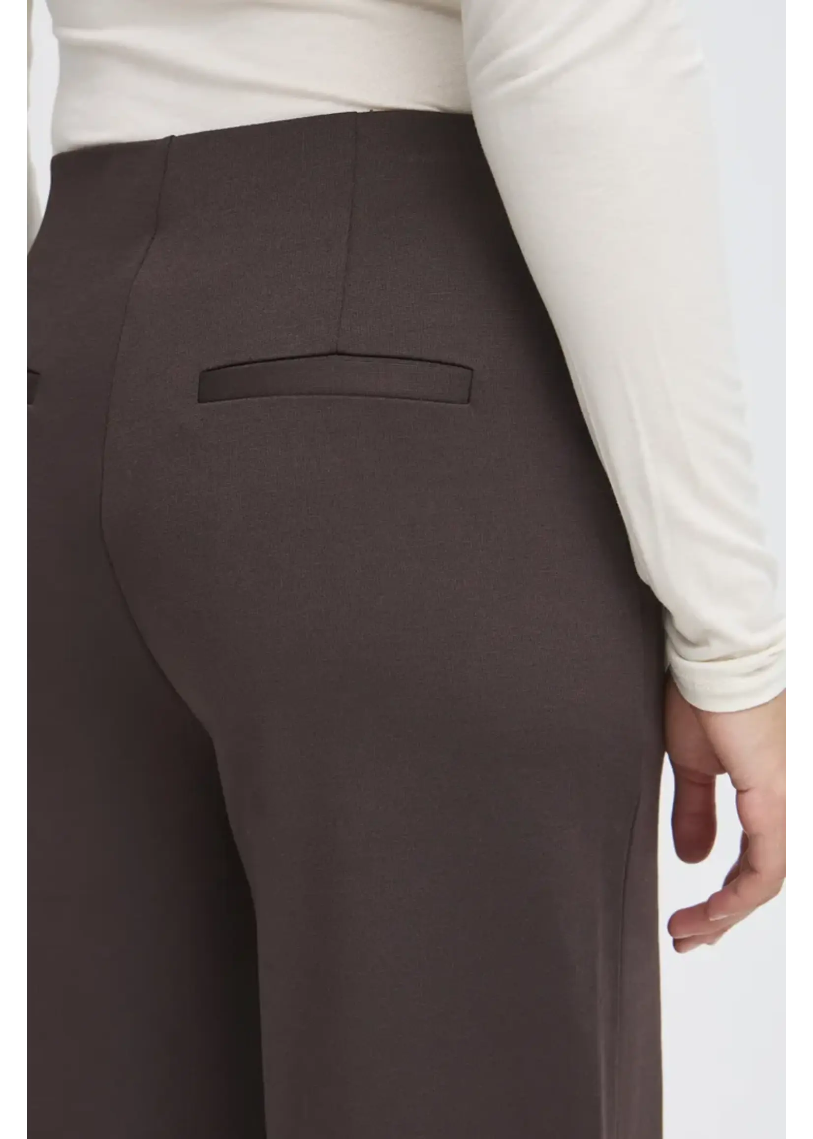 ICHI ICHI Pantalon Large IHKate - Chocolate Torte