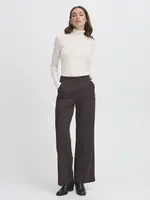 ICHI ICHI Pantalon Large IHKate - Chocolate Torte