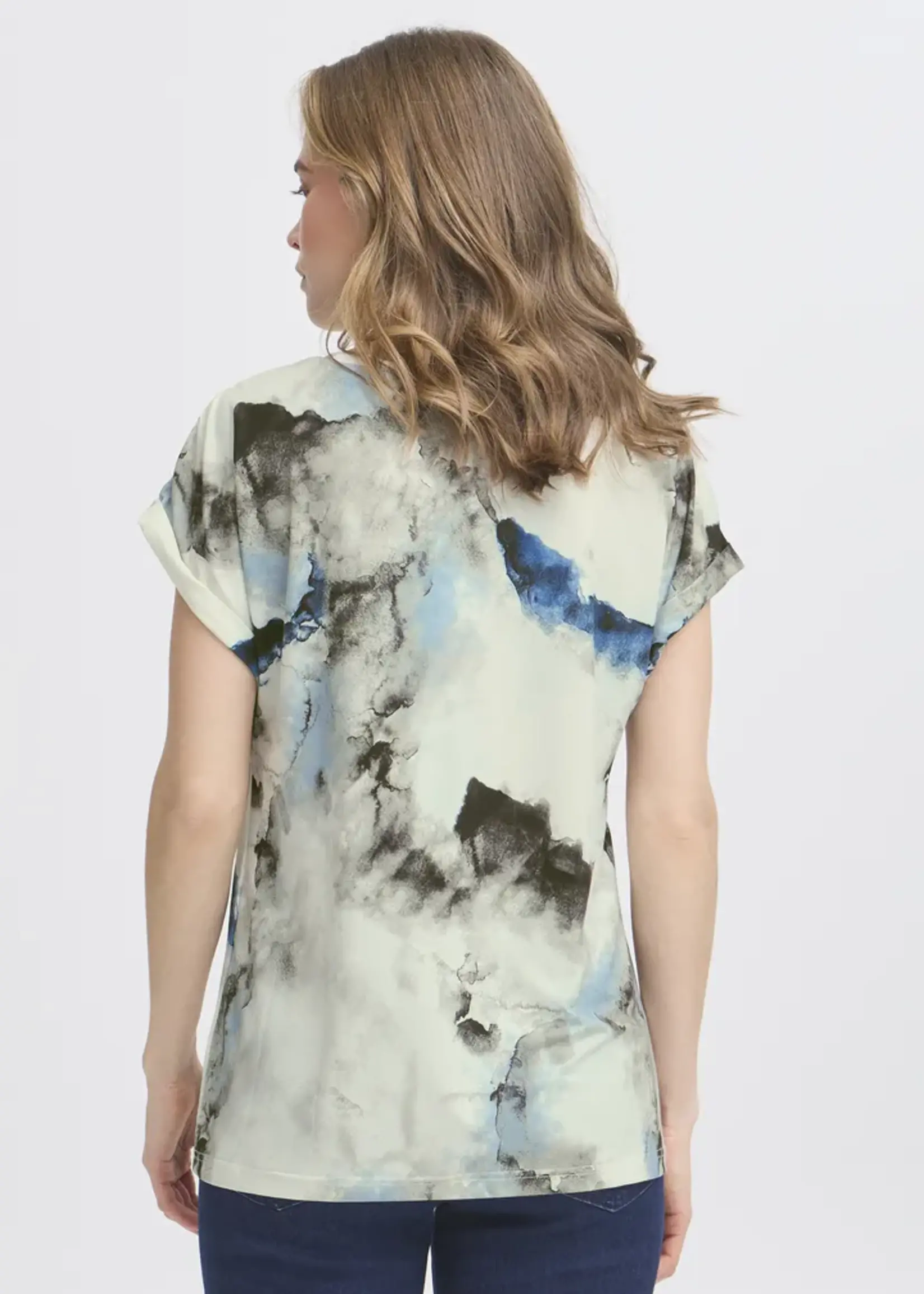 Fransa Fransa Tee Frseen One - Dusty Olive