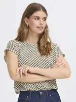 Fransa Fransa Tee Frseen One - Feather Grey