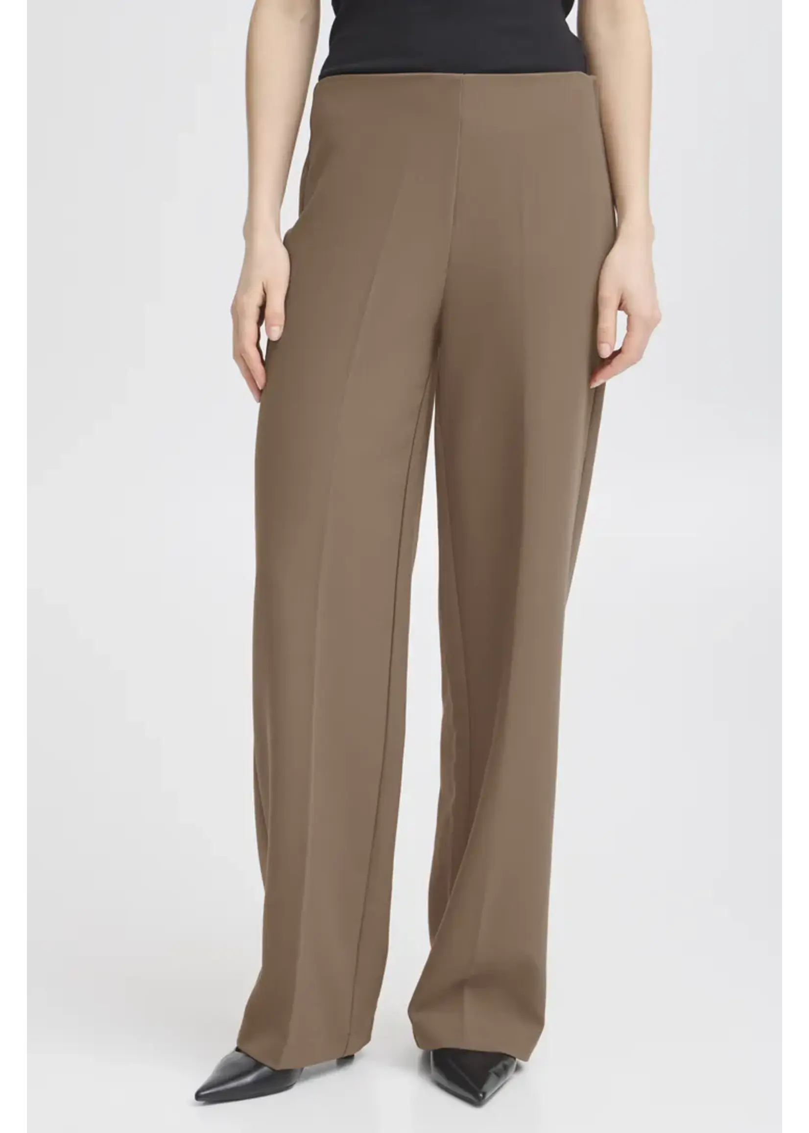 Fransa Fransa Pantalon Frabigail One - Desert Taupe