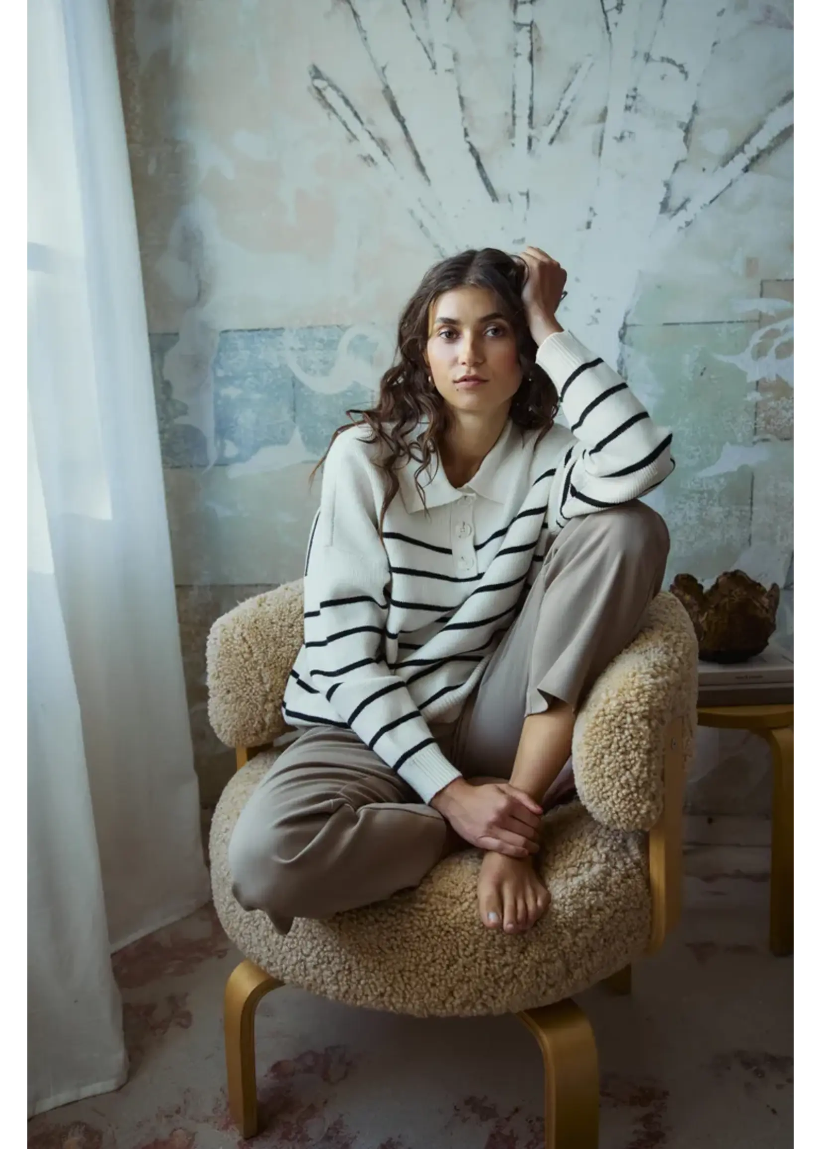 Fransa Fransa Frvitae Tessa Pants 5 - Desert Taupe