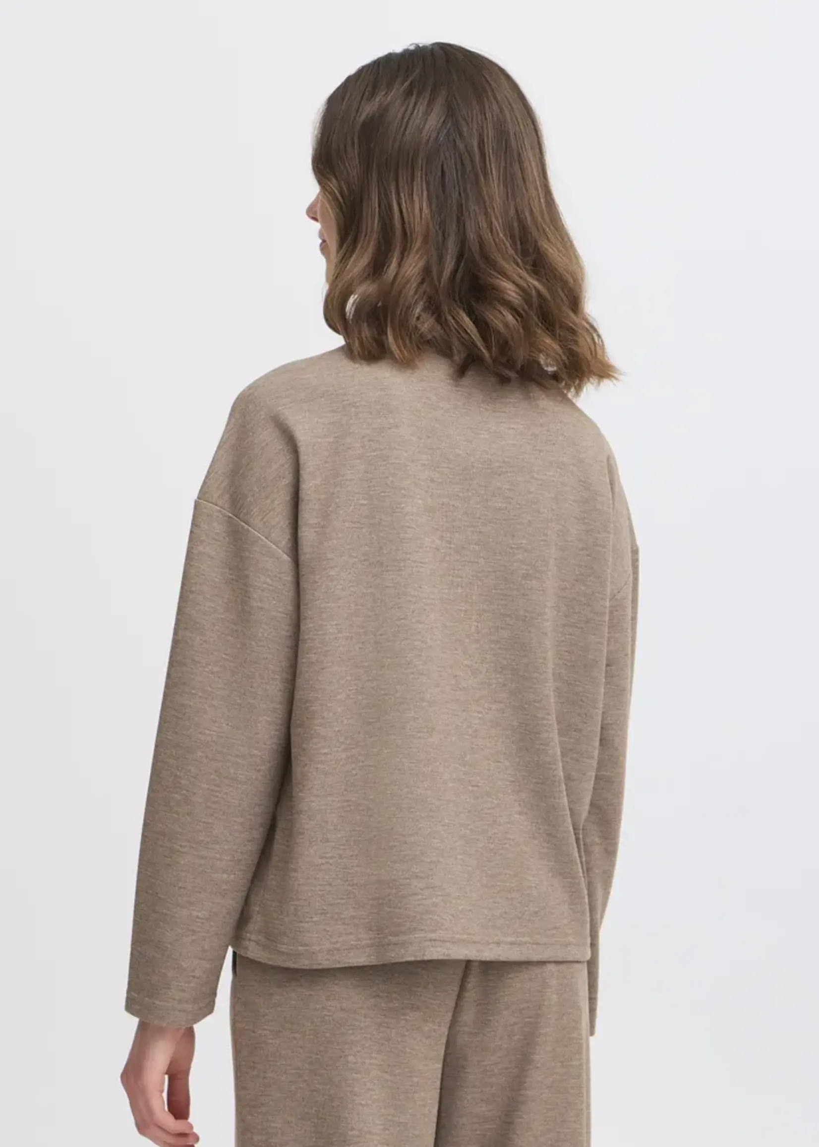 Fransa Fransa Frizabella Pullover - Desert Taupe