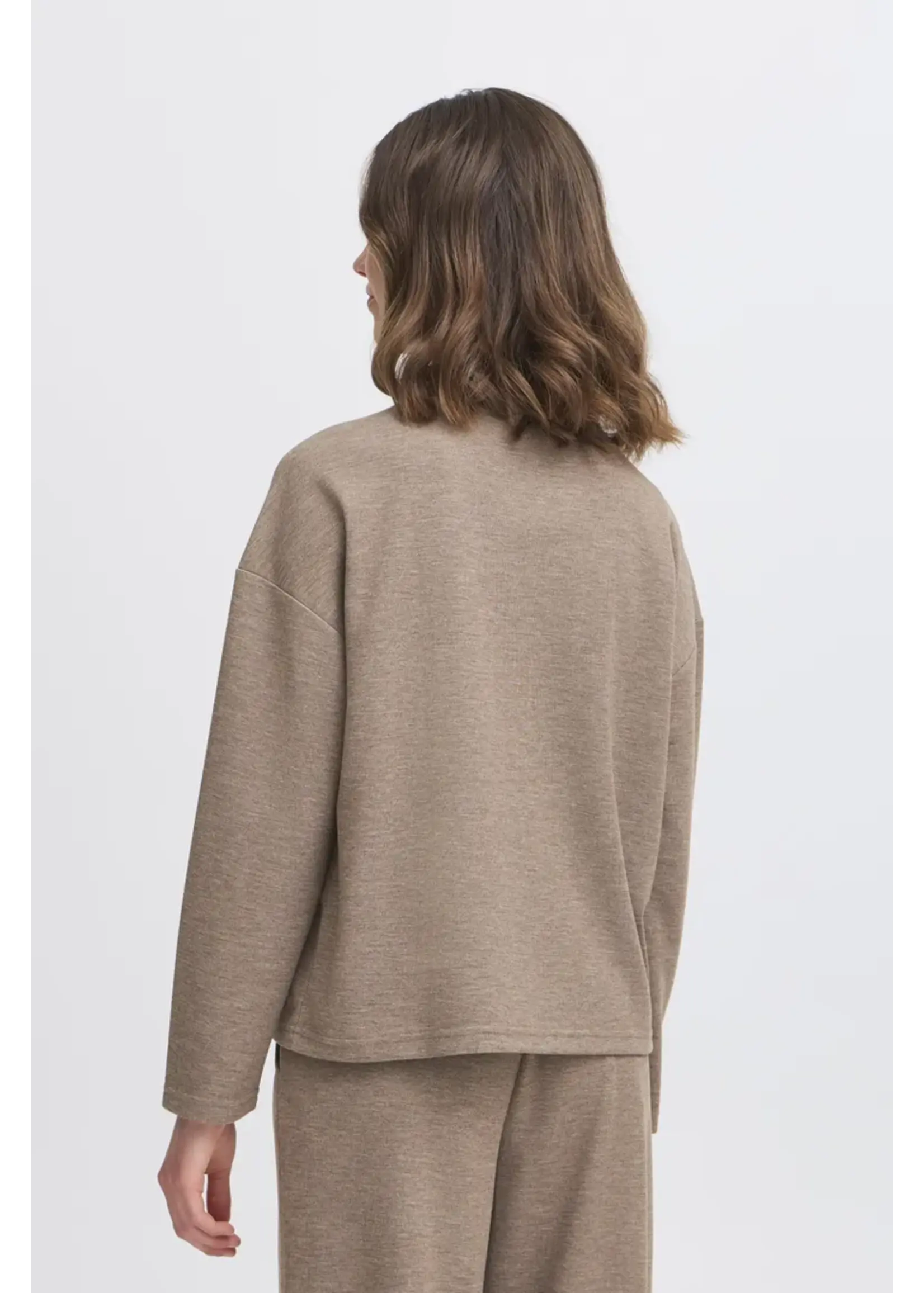 Fransa Franza Pull Frizabella - Desert Taupe