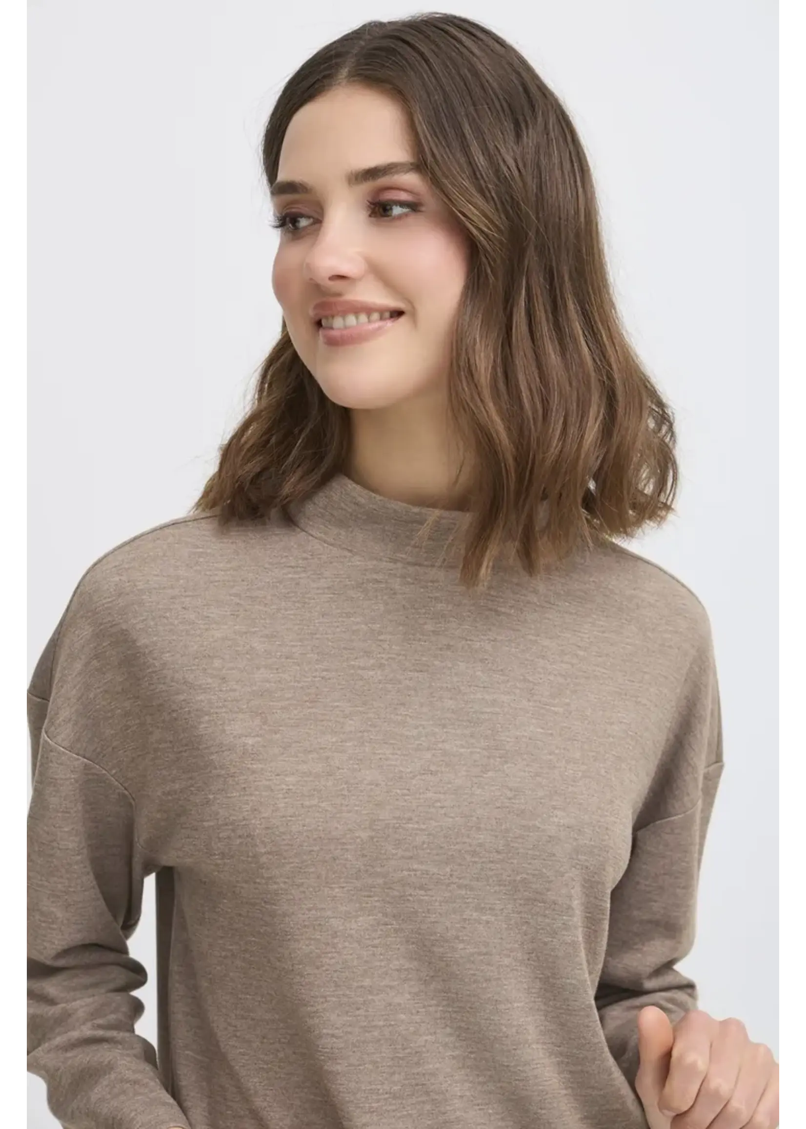 Fransa Franza Pull Frizabella - Desert Taupe