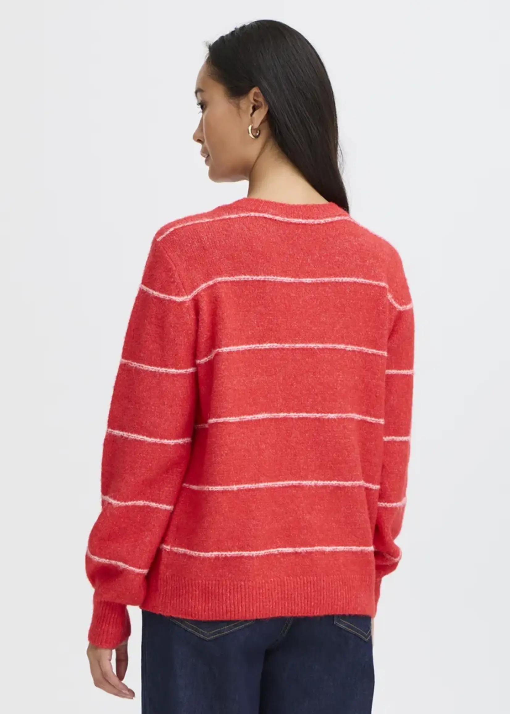 Fransa Fransa Frkendra Pullover - Red Mix