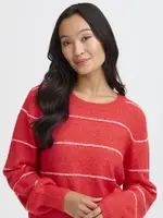 Fransa Fransa Pull Frkendra - Red Mix