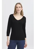 Fransa Fransa T-Shirt Frdotta One - Noir