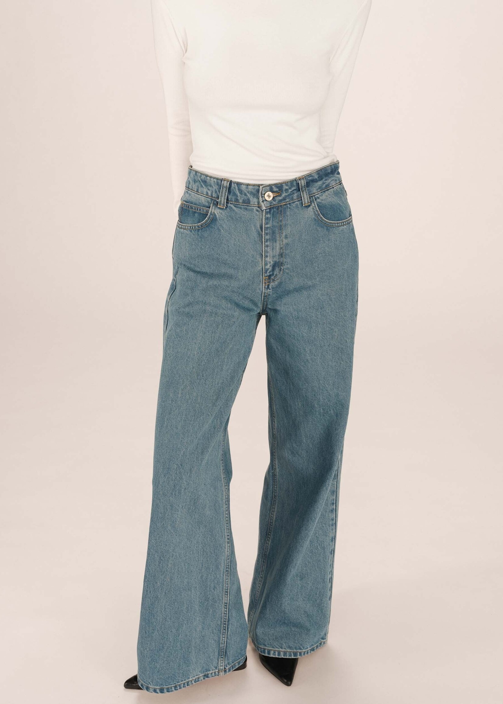Grace and Mila Grace & Mila James Jeans - Light Blue