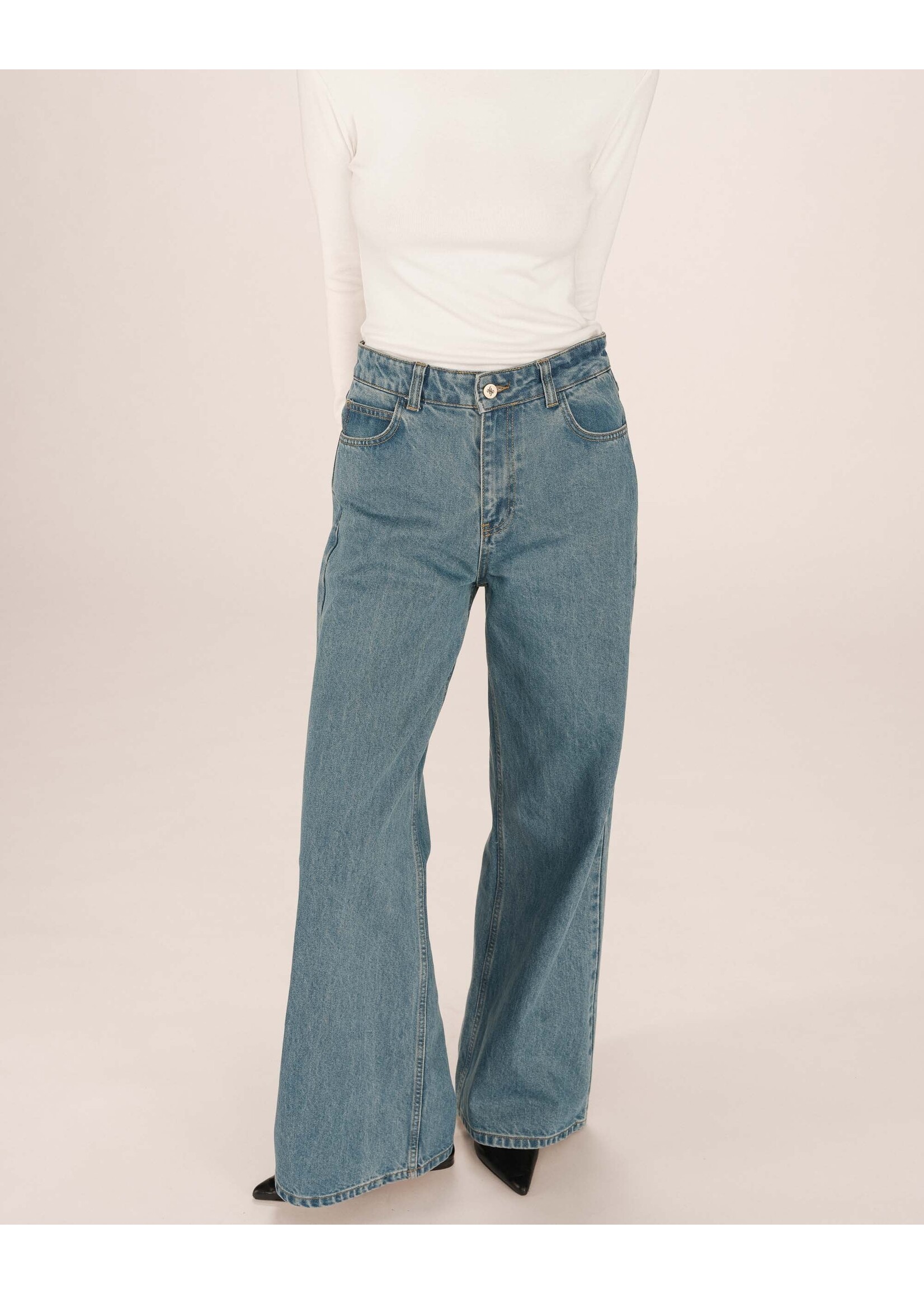 Grace and Mila Grace & Mila James Jeans - Light Blue