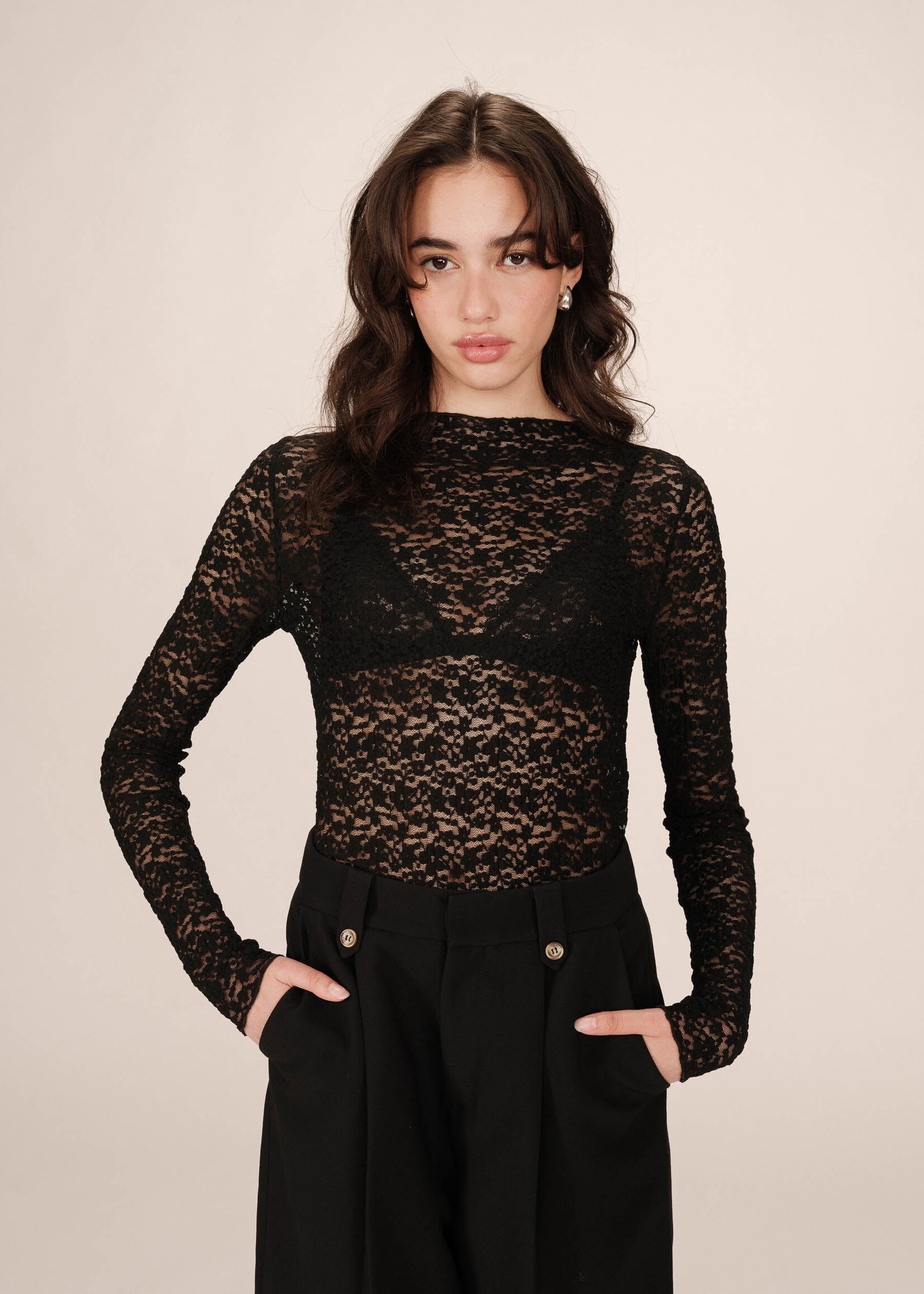 Grace and Mila Grace & Mila Shady T-Shirt - Black