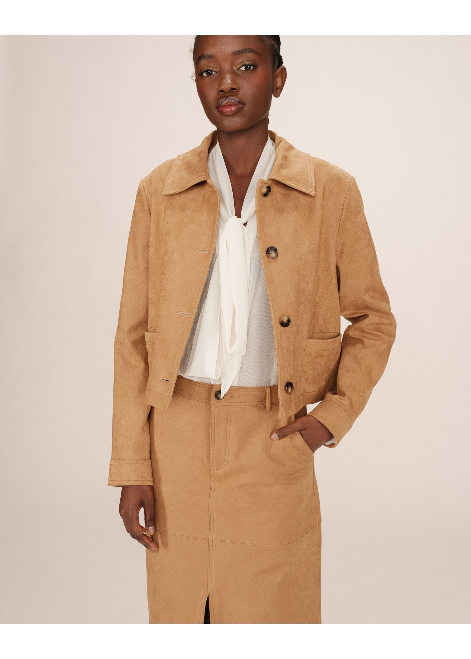 Grace and Mila Grace & Mila Sullivan Jacket - Ochre