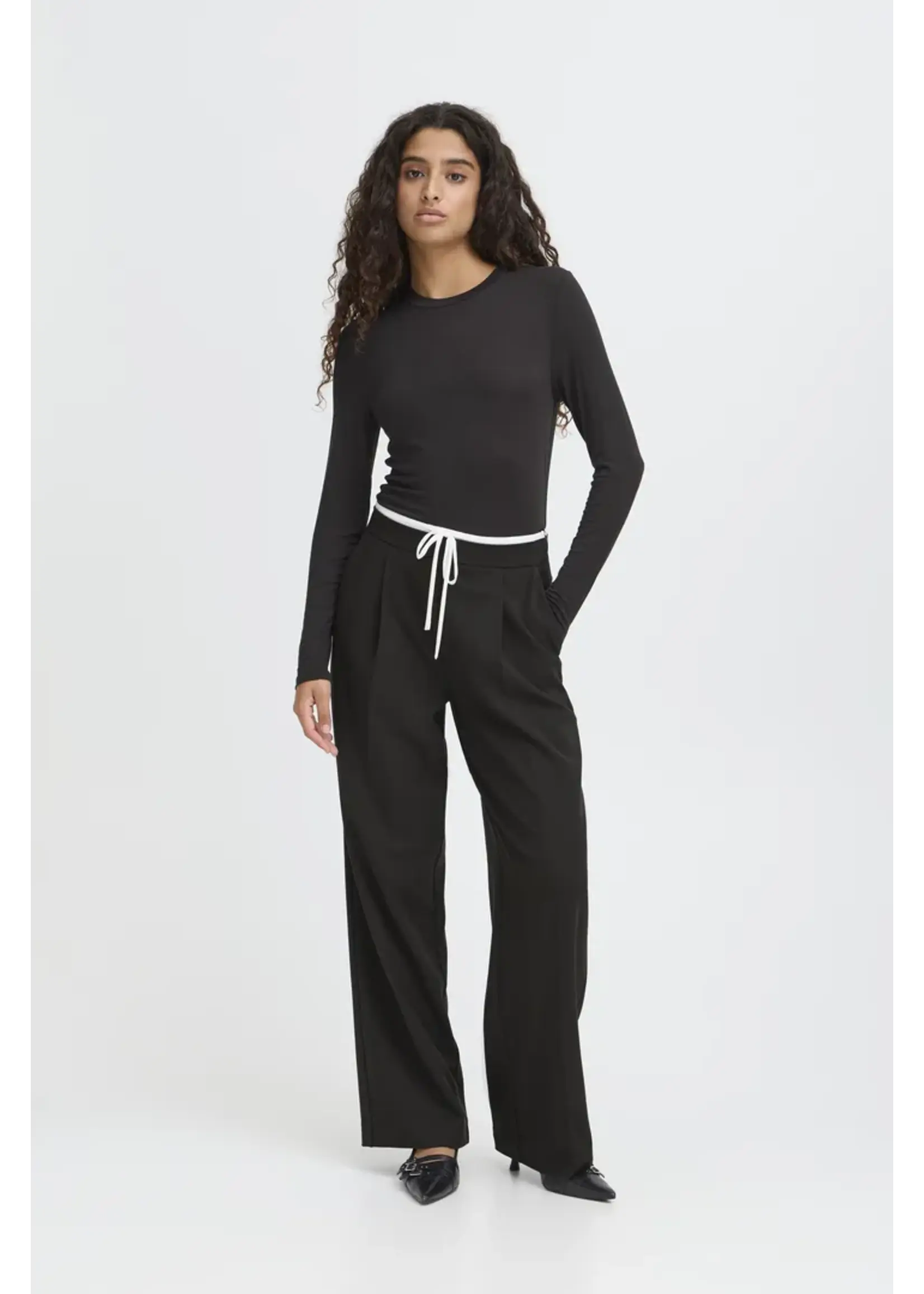 ICHI ICHI IHKyrra Trousers - Black