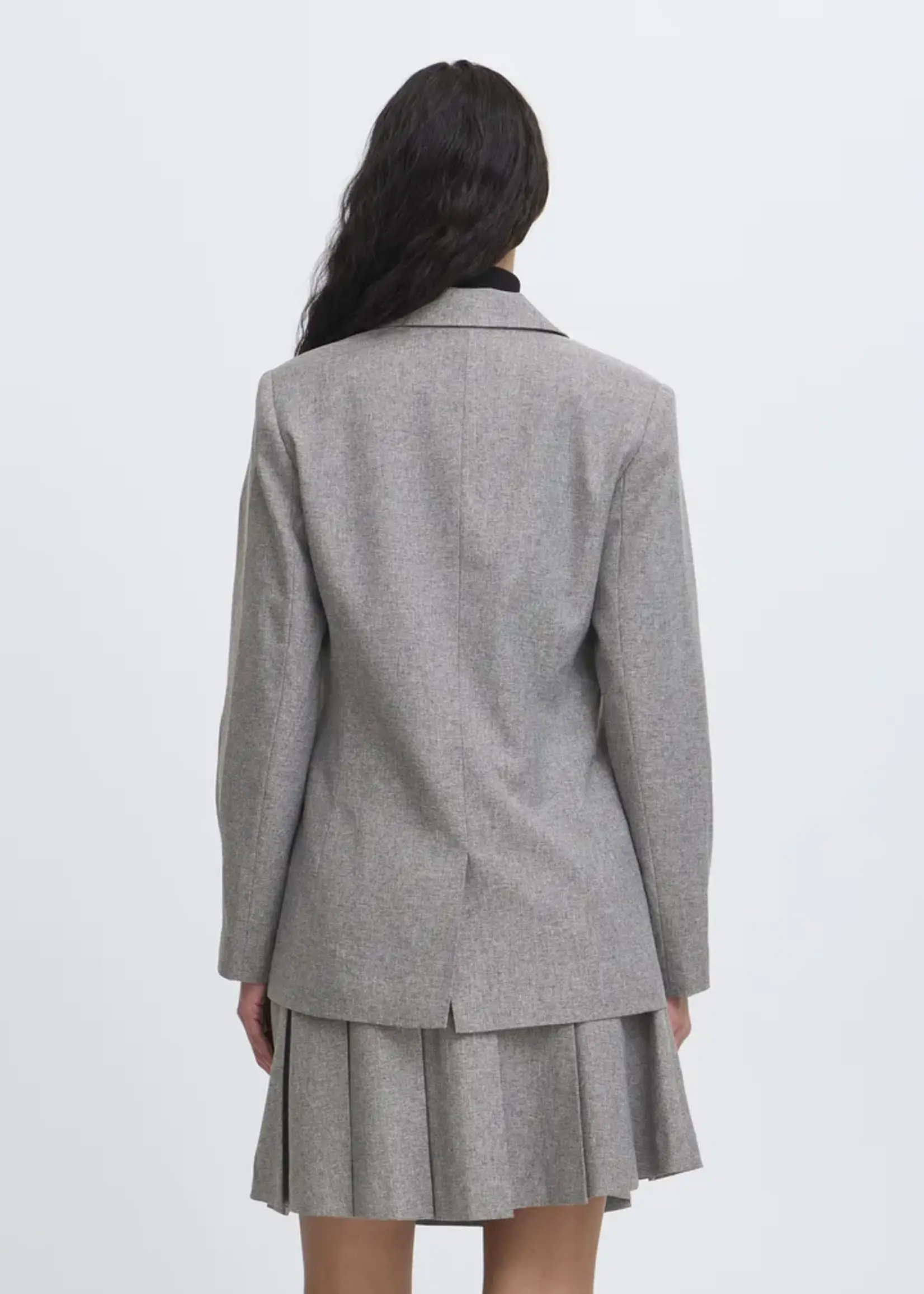 ICHI ICHI IHUnola Blazer - Salt & Peber