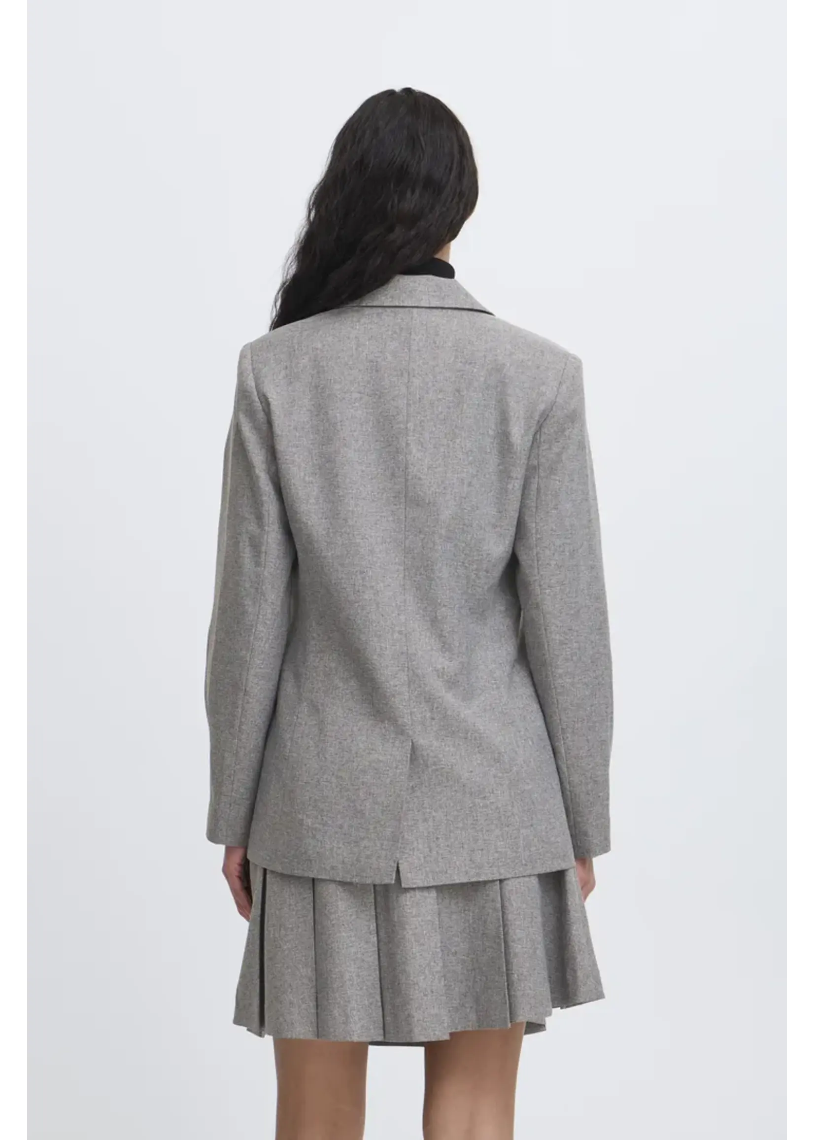 ICHI ICHI IHUnola Blazer - Salt & Peber