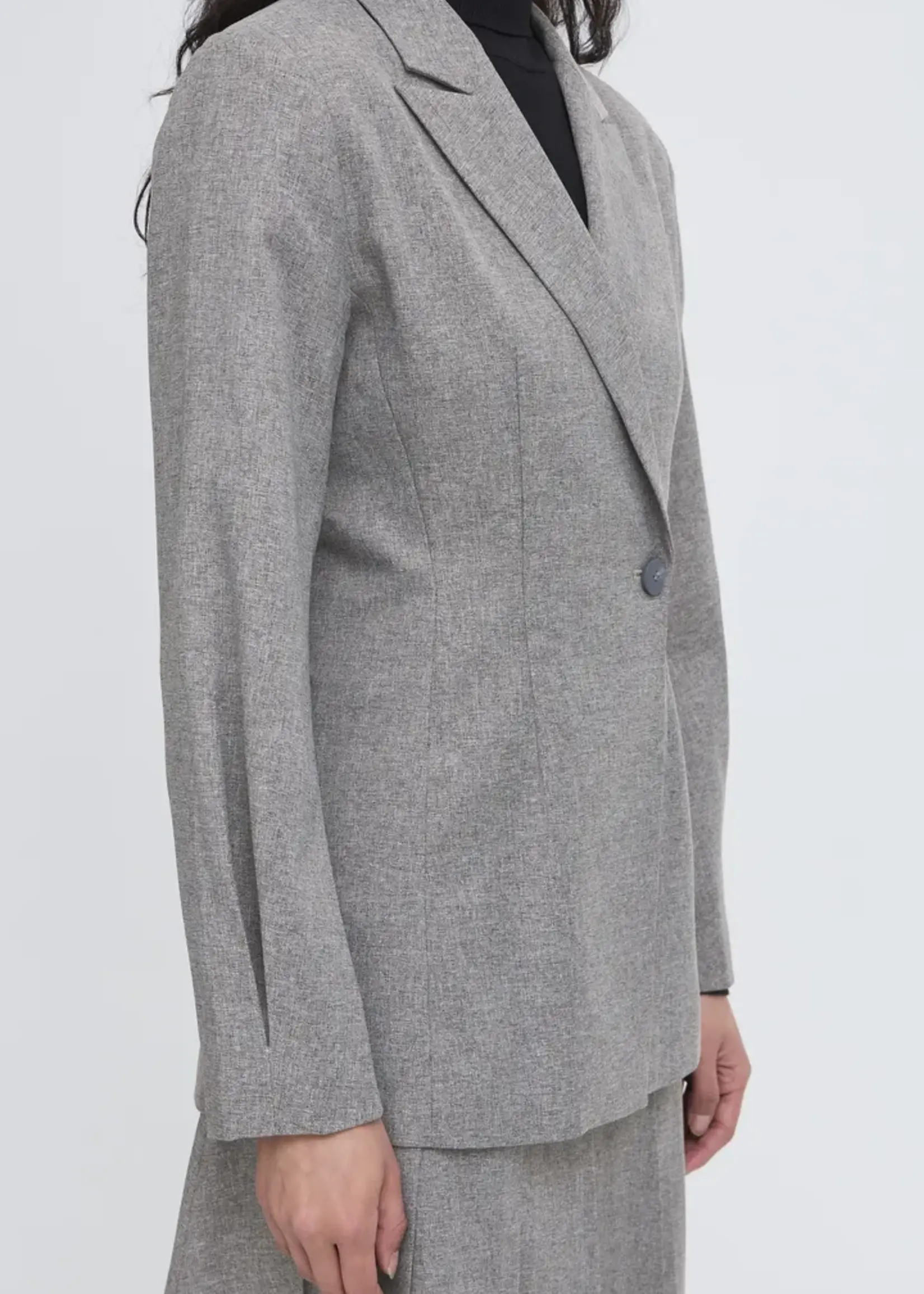 ICHI ICHI IHUnola Blazer - Salt & Peber