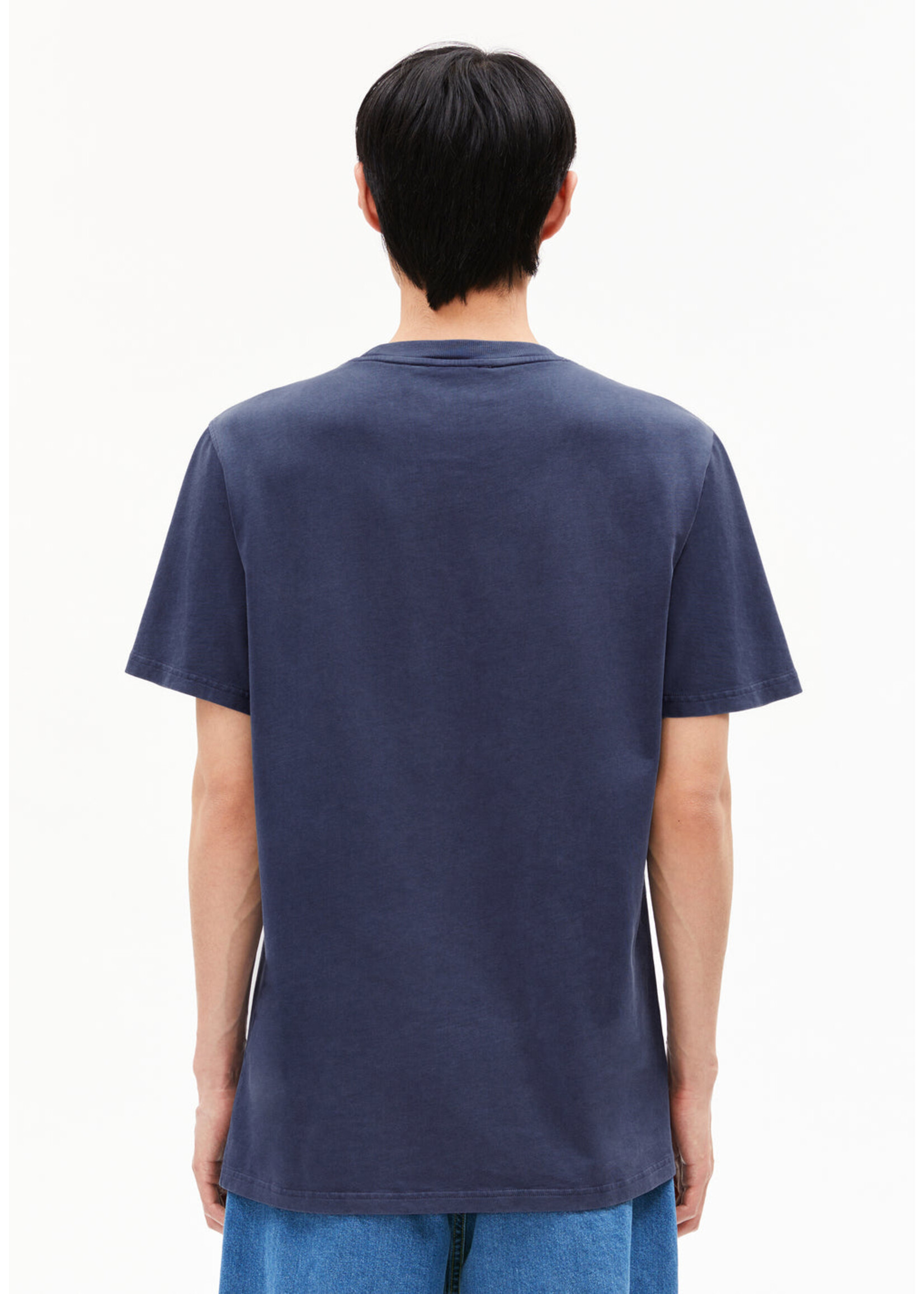 Armedangels Armedangels Maarkos T-Shirt - Blue Noon