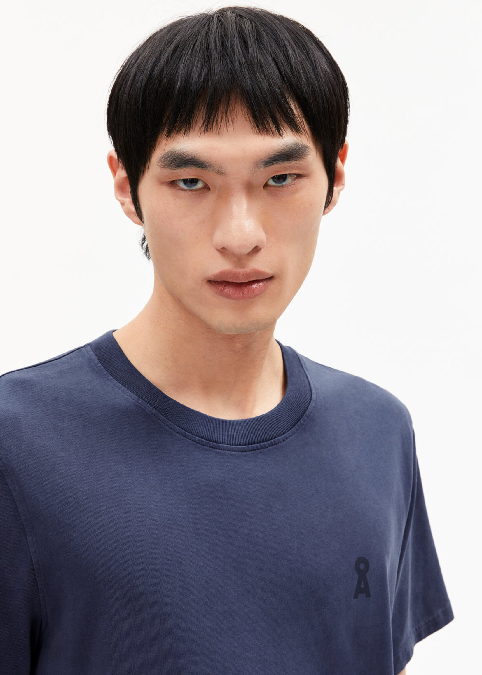 Armedangels Armedangels Maarkos T-Shirt - Blue Noon