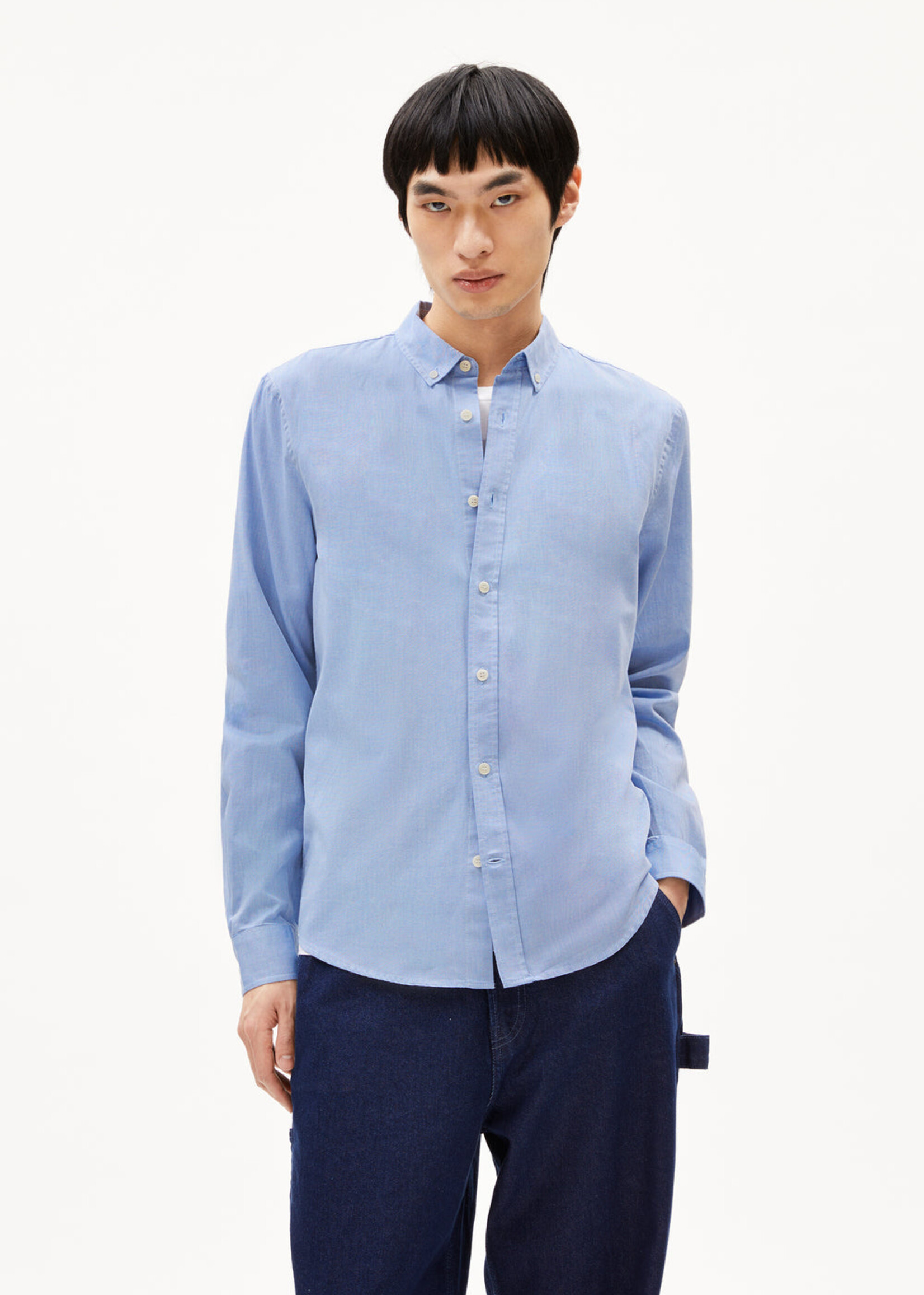 Armedangels Armedangels Chemise Quaasa - Dark Morning