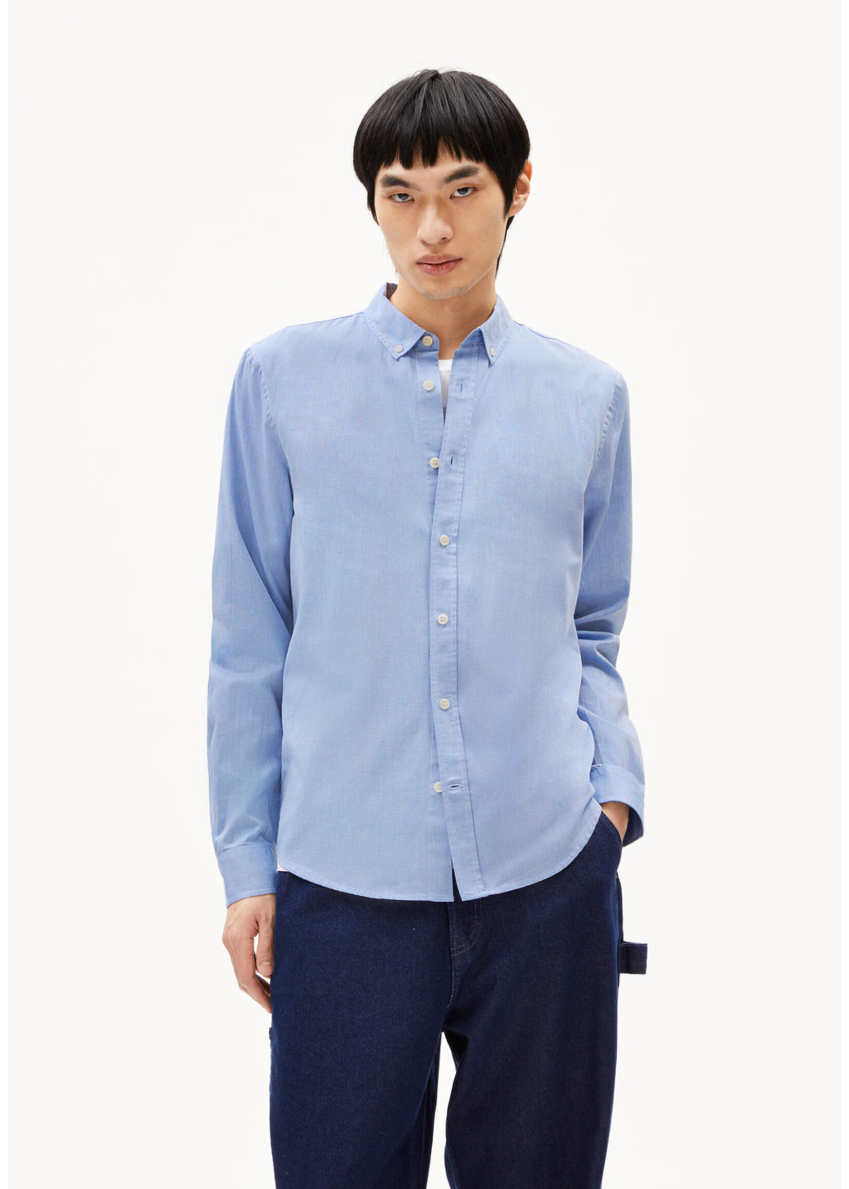 Armedangels Armedangels Quaasa Shirt - Dark Morning