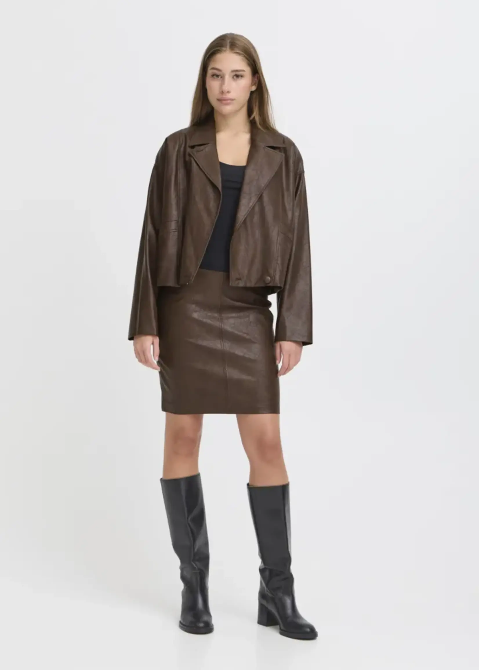 ICHI ICHI IHKilavi Skirt - Coffee Bean