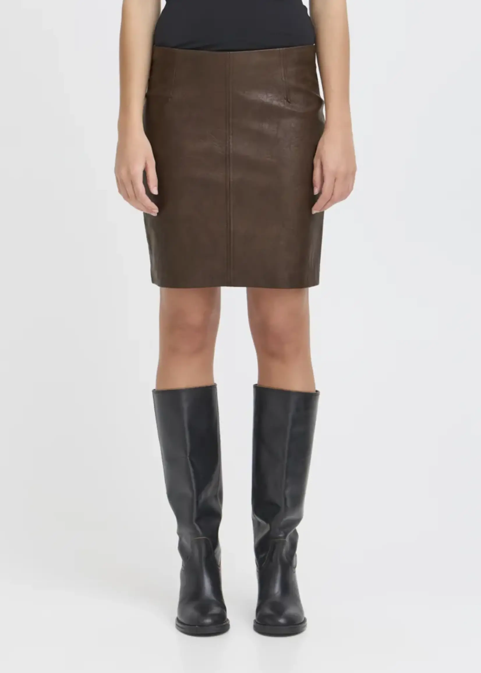 ICHI ICHI IHKilavi Skirt - Coffee Bean