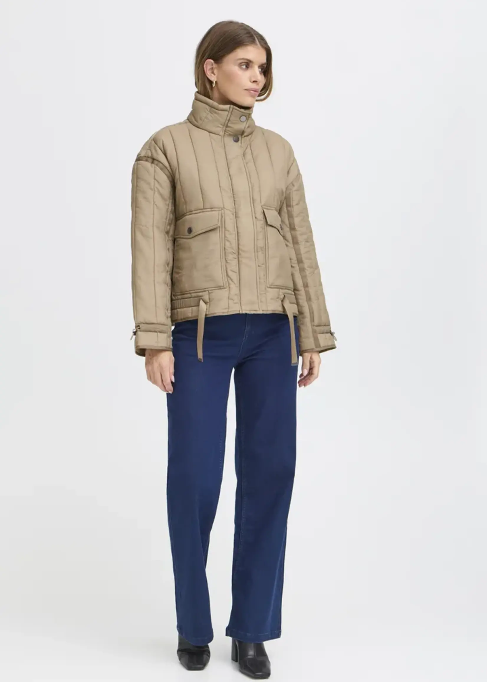 Fransa Fransa Frevita Jacket One - Desert Taupe