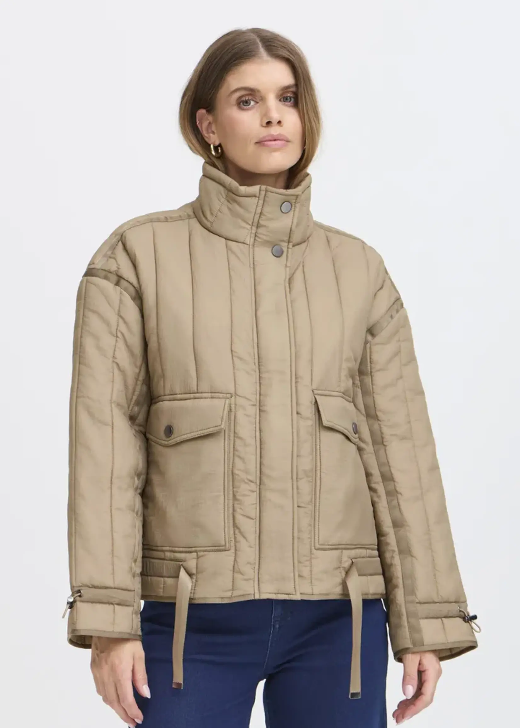 Fransa Fransa Frevita Jacket One - Desert Taupe
