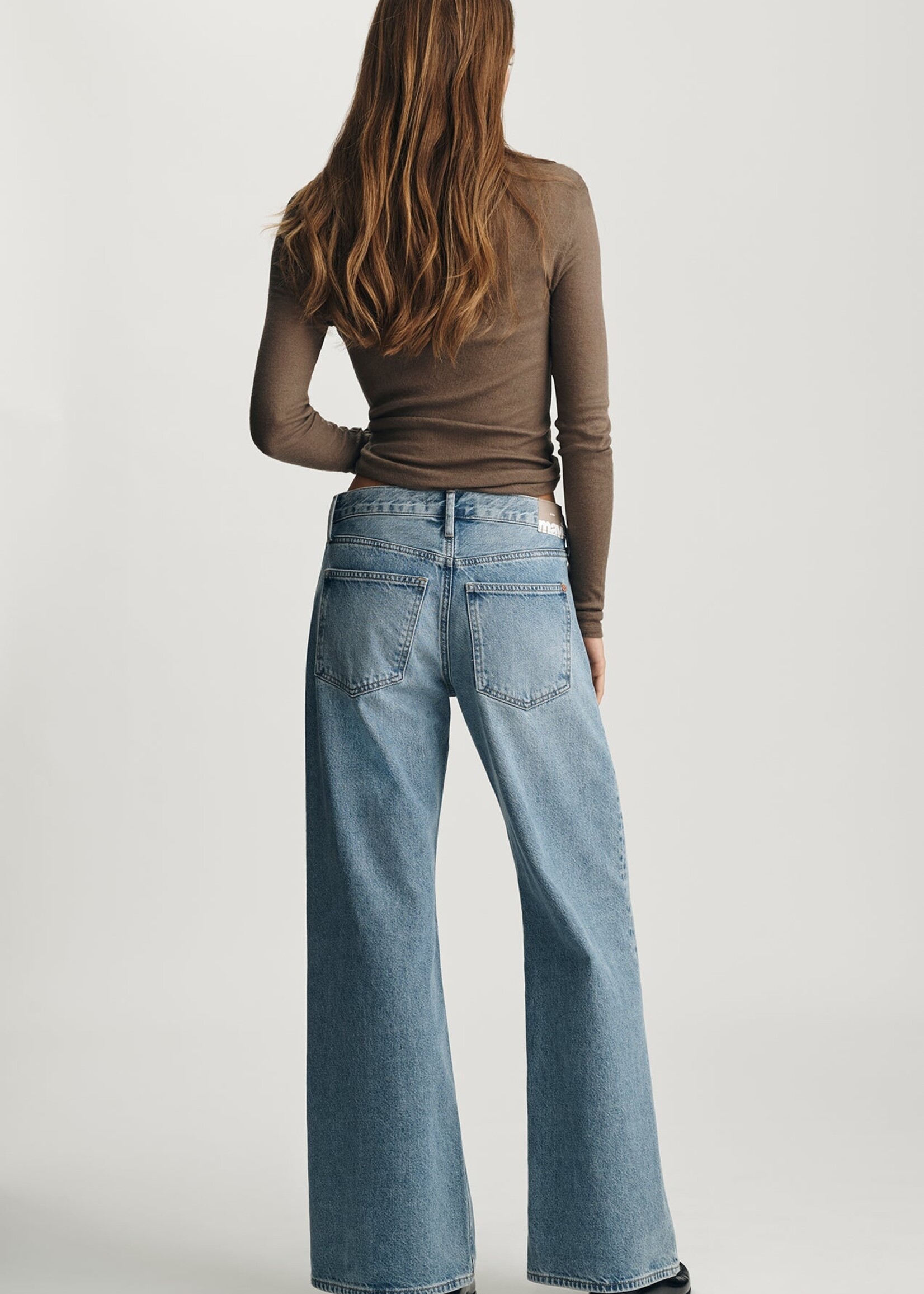 Mavi Mavi Sandy Extra Wide - Mid Used Classic Denim