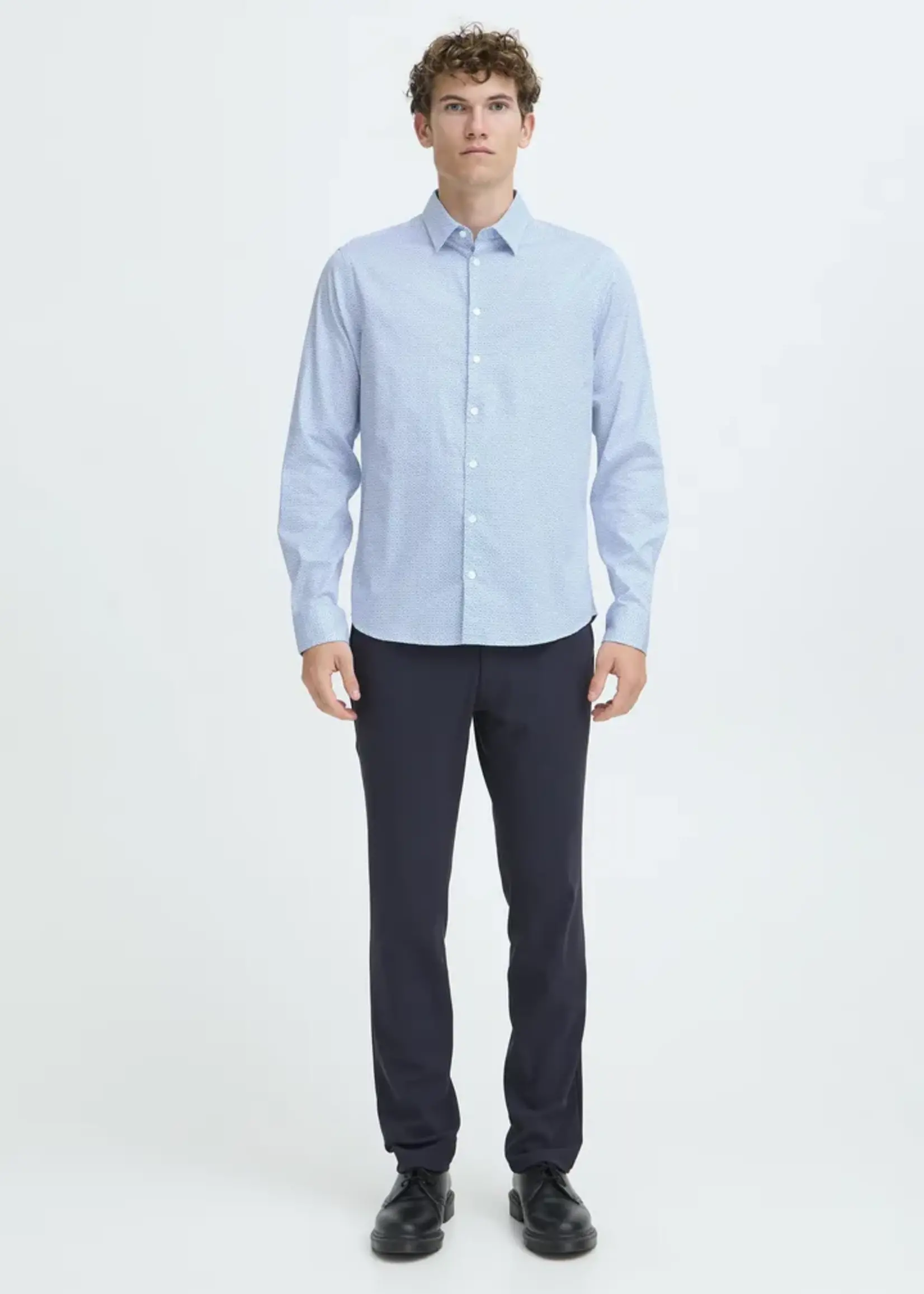 Casual Friday Casual Friday CFFRIDI LS Shirt - Vista Blue