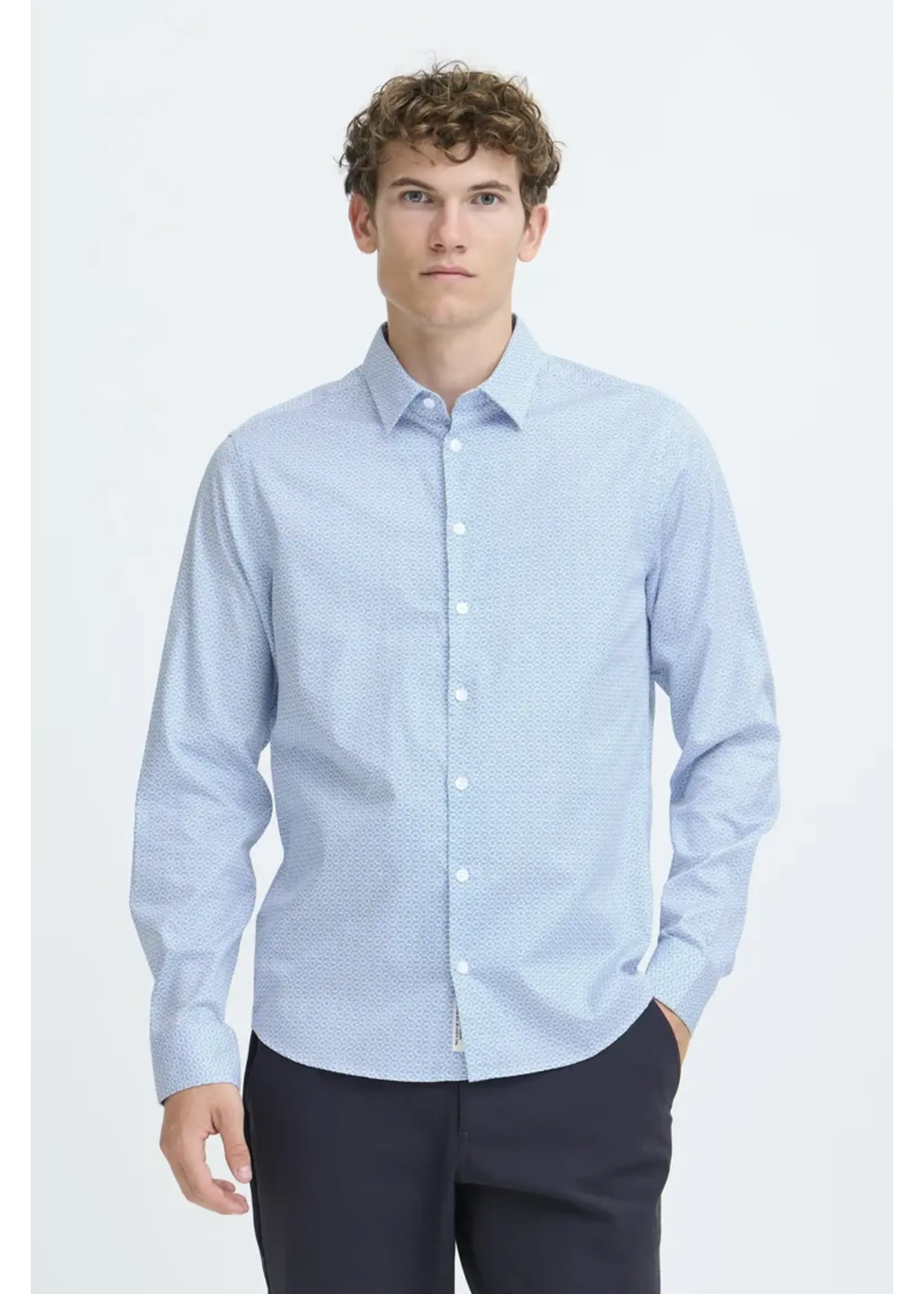 Casual Friday Casual Friday CFFRIDI LS Shirt - Vista Blue