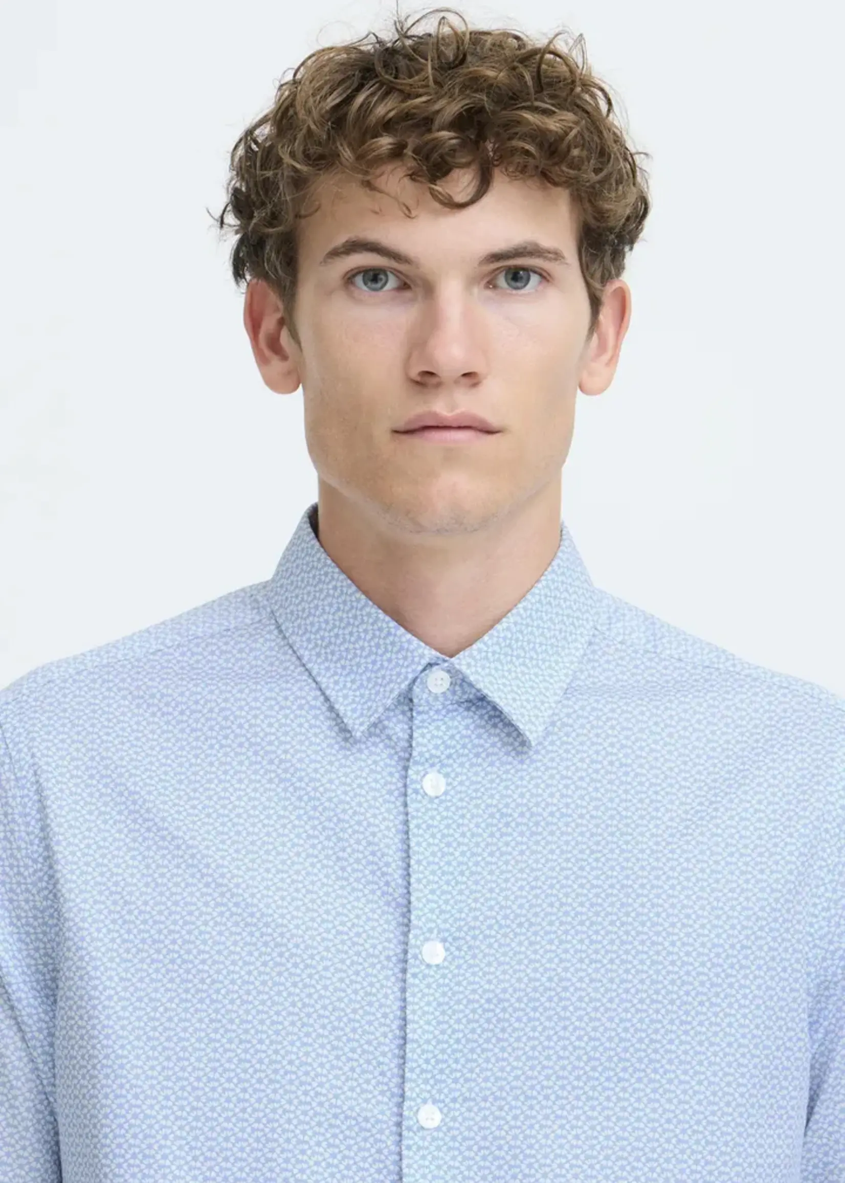 Casual Friday Casual Friday Chemise CFFRIDI LS - Vista Blue