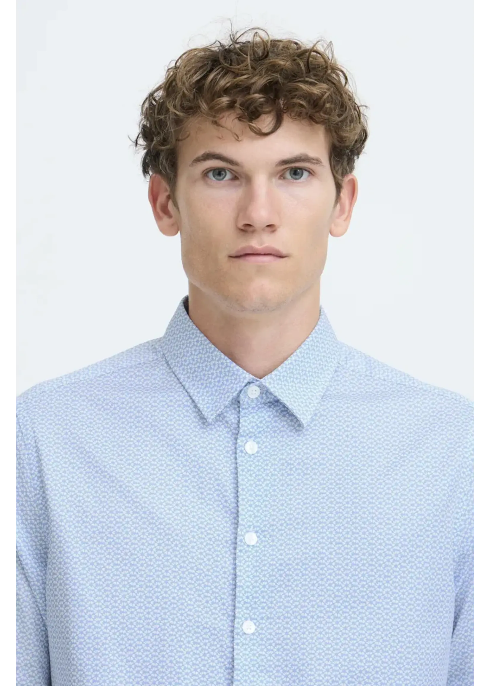 Casual Friday Casual Friday CFFRIDI LS Shirt - Vista Blue