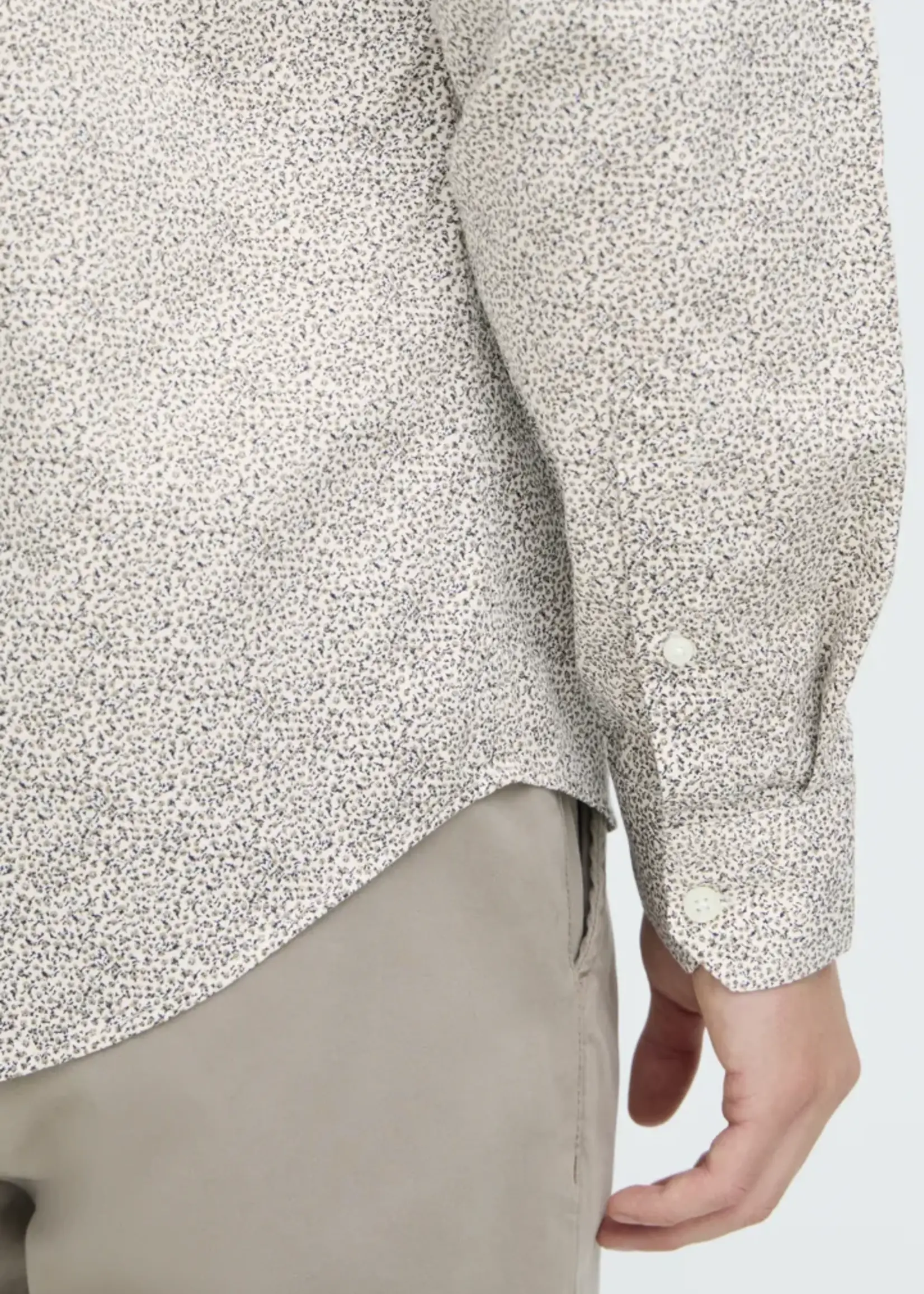 Casual Friday Casual Friday Chemise Nilo LS - Roasted Cashew