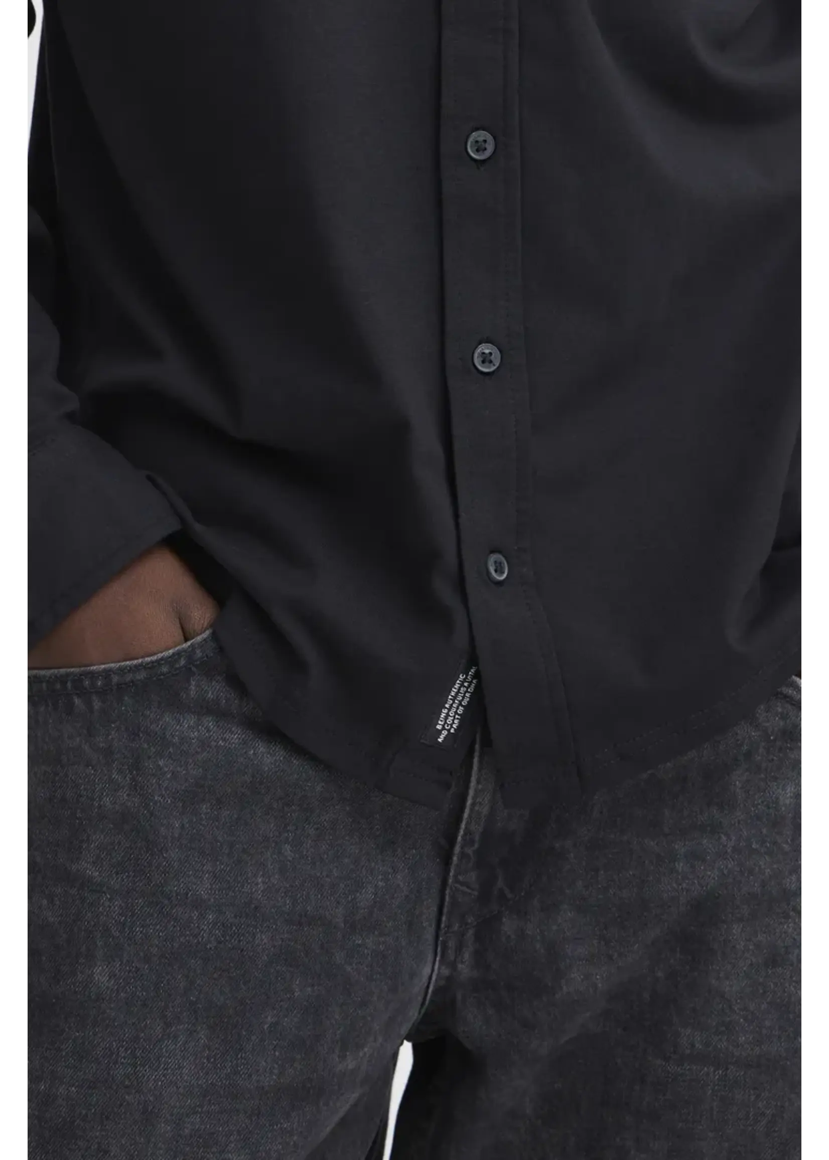 Blend Blend Chemise Jersey Halo - Noir