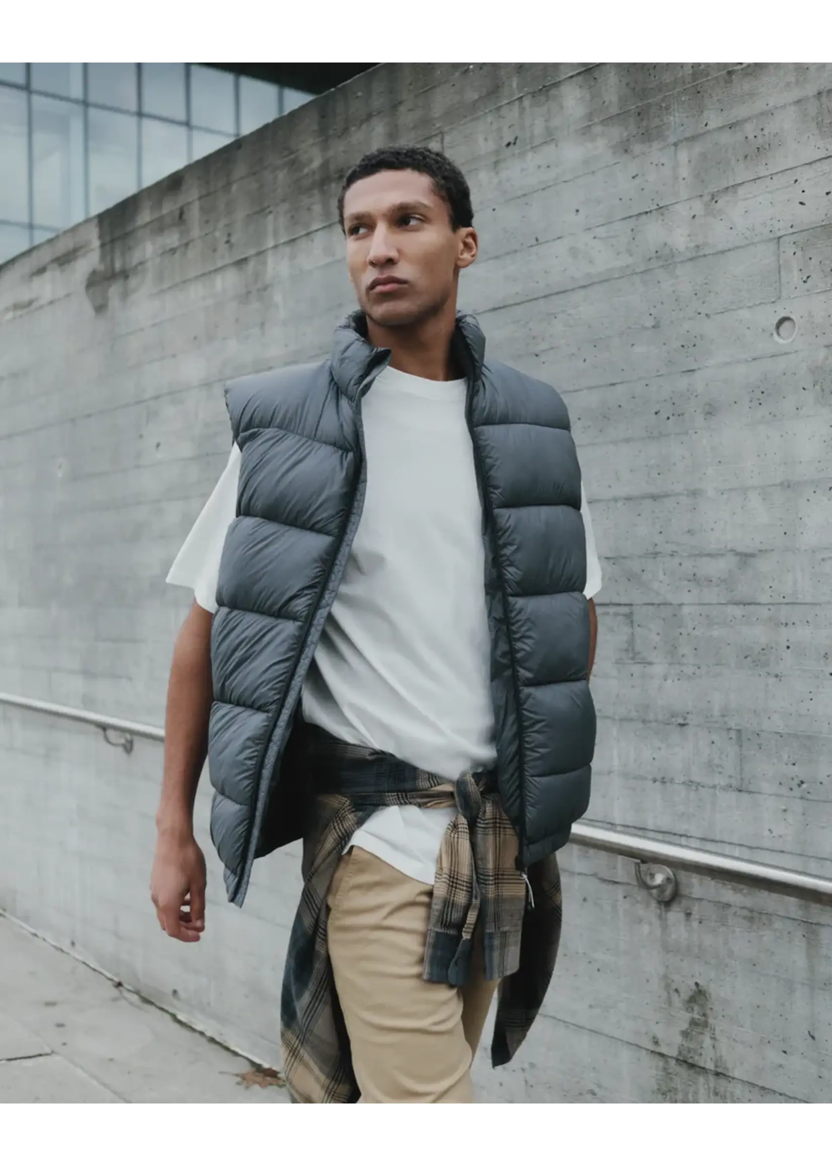Blend Blend BHeiden Waistcoat - Iron Gate