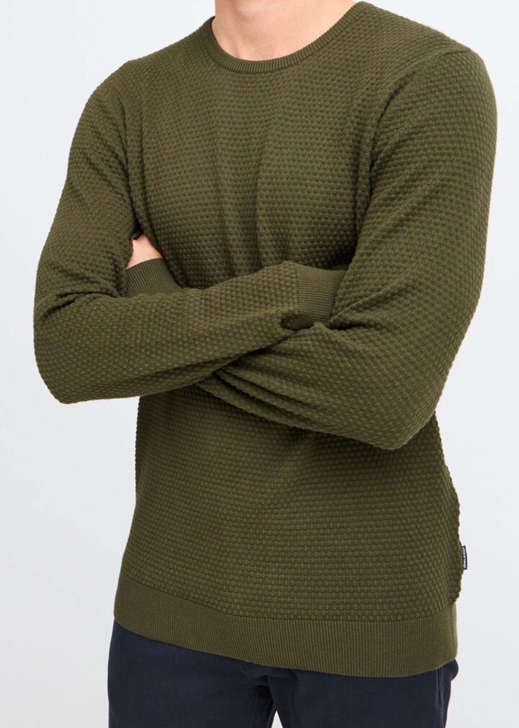 Blend Blend BHRedhill Knitted Pullover - Forest Night