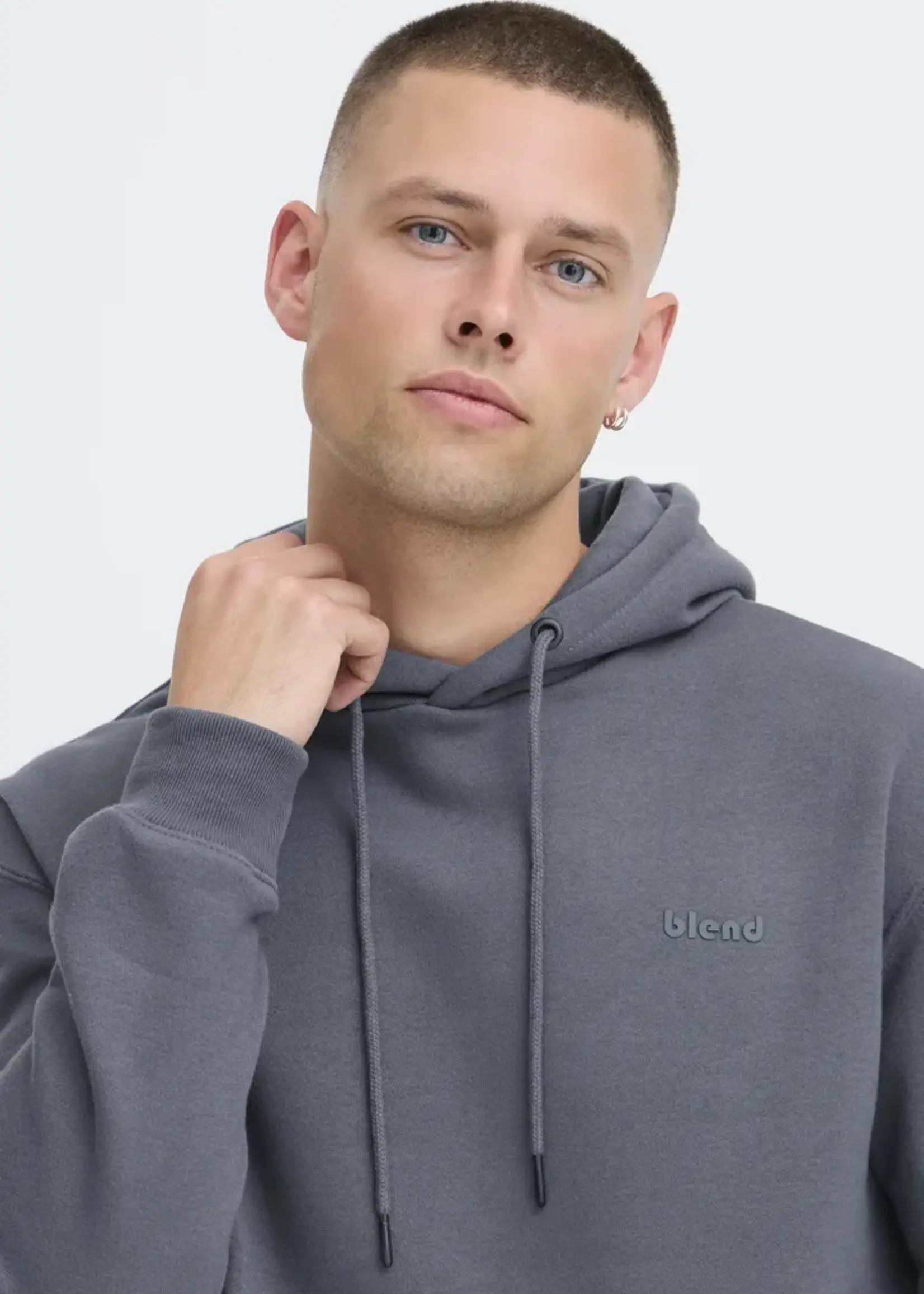 Blend Blend Sweat À Capuche BHDownton - Iron Gate