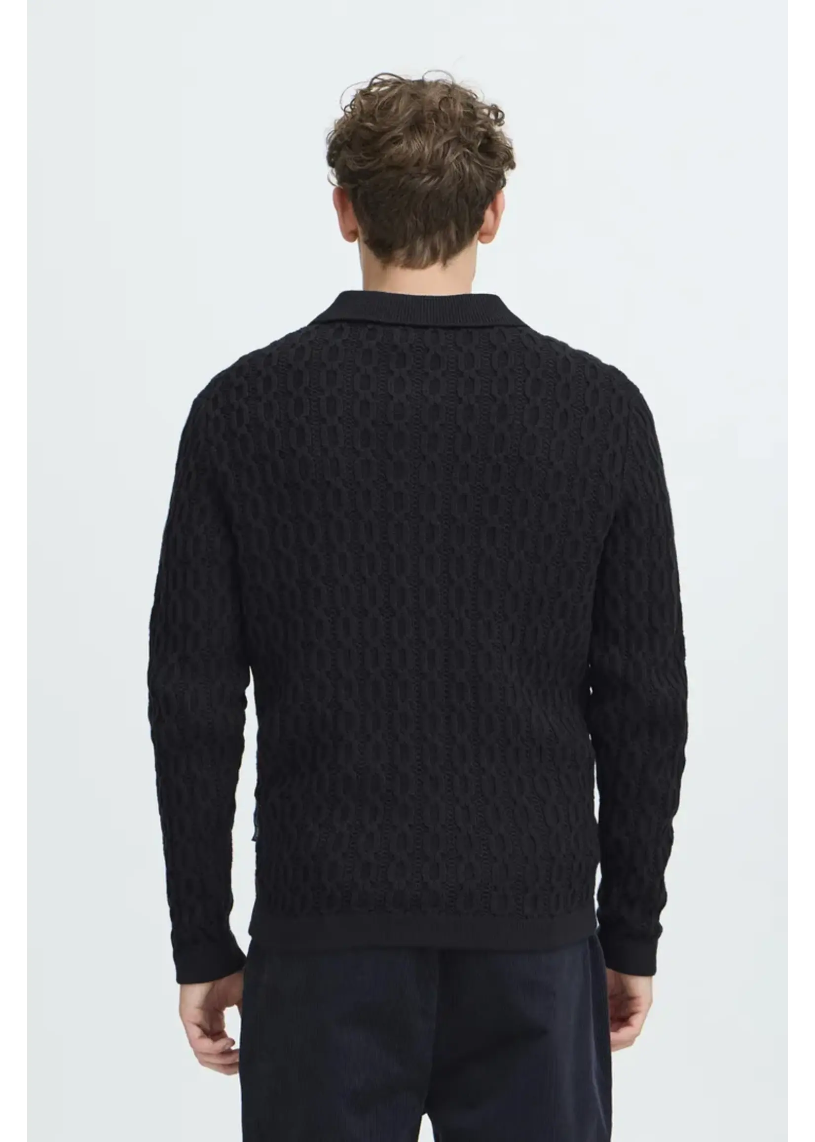 Casual Friday Casual Friday Cardigan Torsadé CFToke - Dark Navy