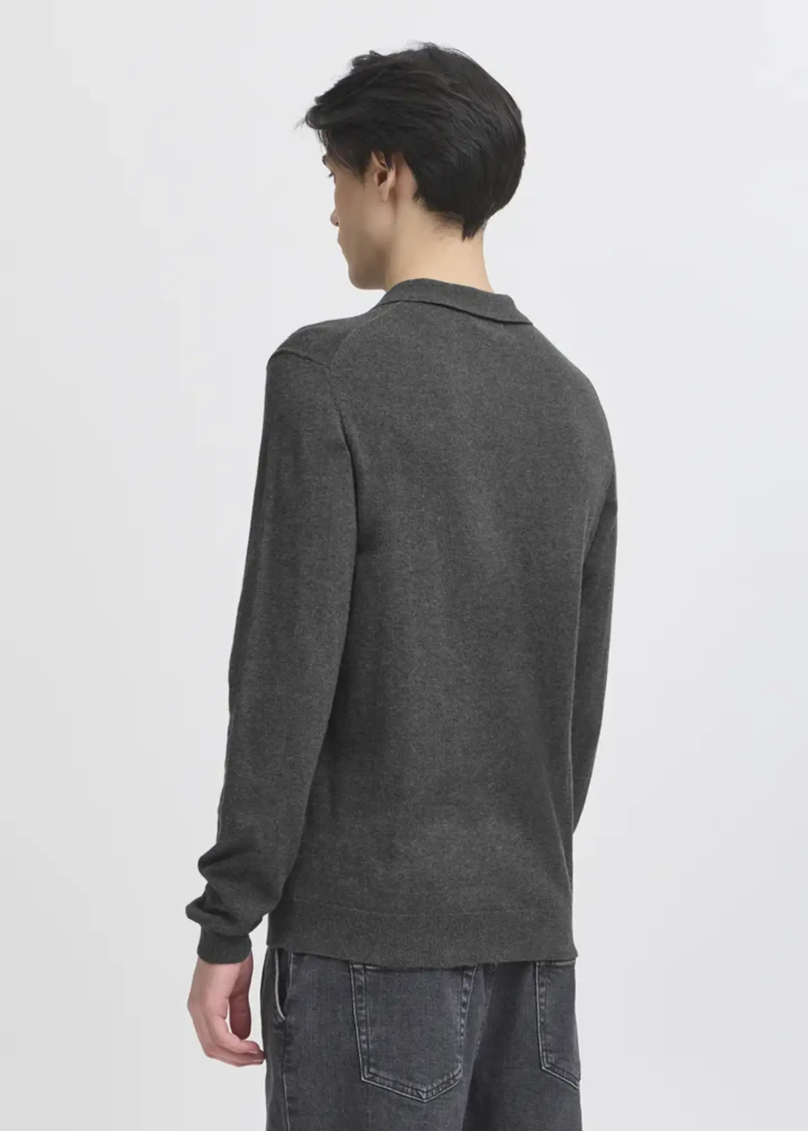 Casual Friday Casual Friday Polo En Tricot CFFrode - Dark Grey