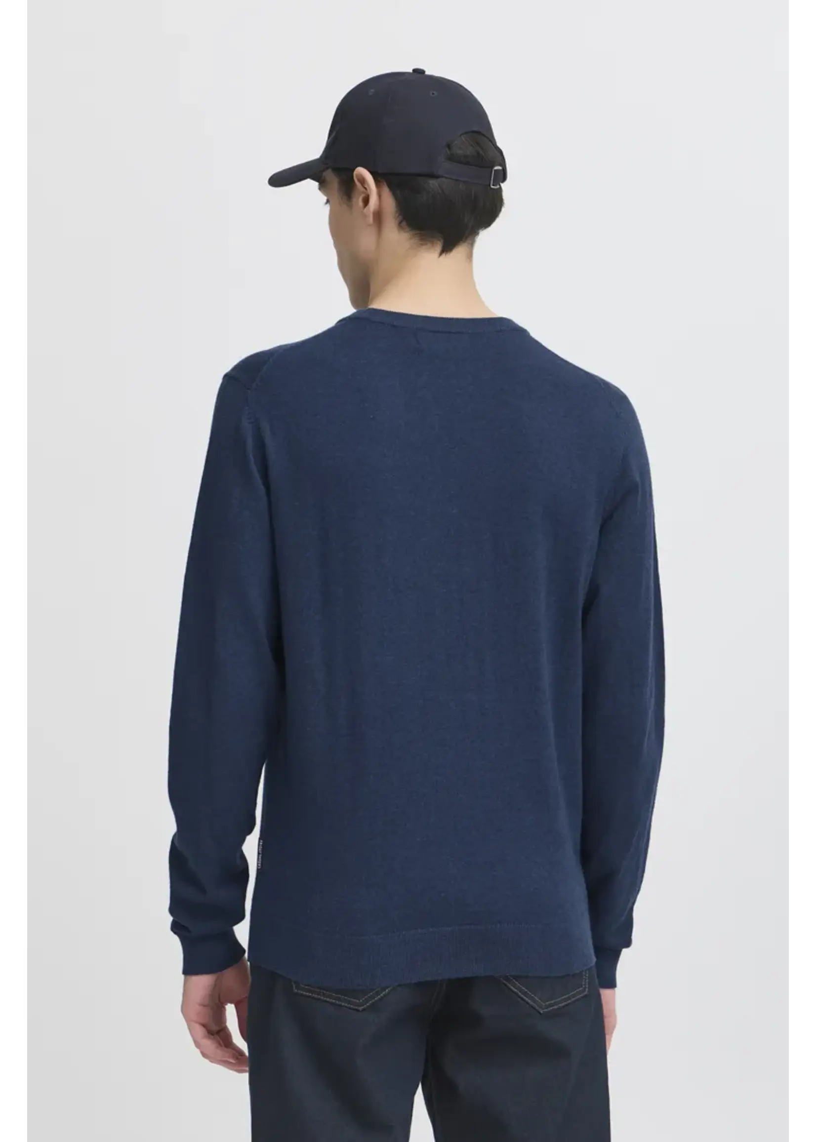 Casual Friday Casual Friday Pull Ras Du Cou CFHaldan - Medieval Blue