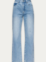 Kuwalla Kuwalla Blair Mid-Rise Classic Jeans - Mid Blue