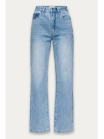Kuwalla Kuwalla Blair Mid-Rise Classic Jeans - Mid Blue